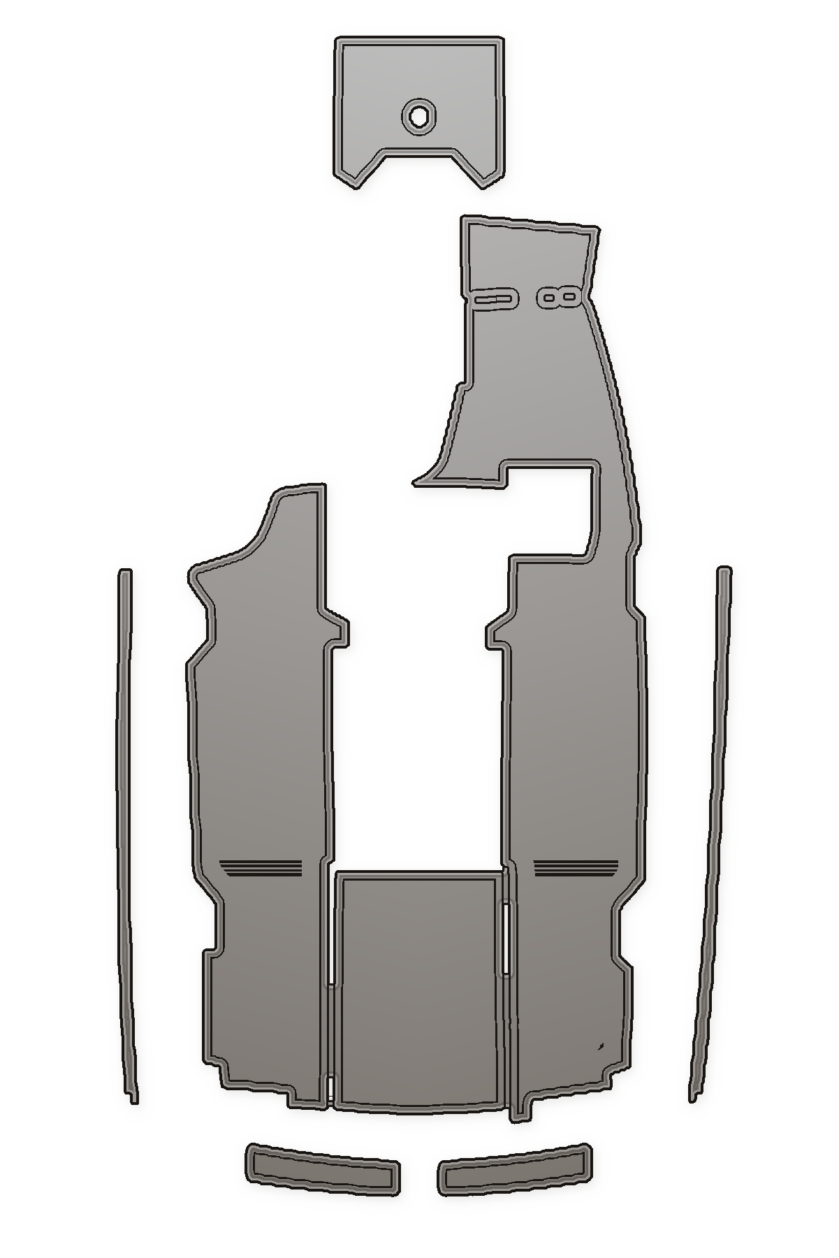 2001 MasterCraft Prostar Custom EVA Foam Boat Flooring