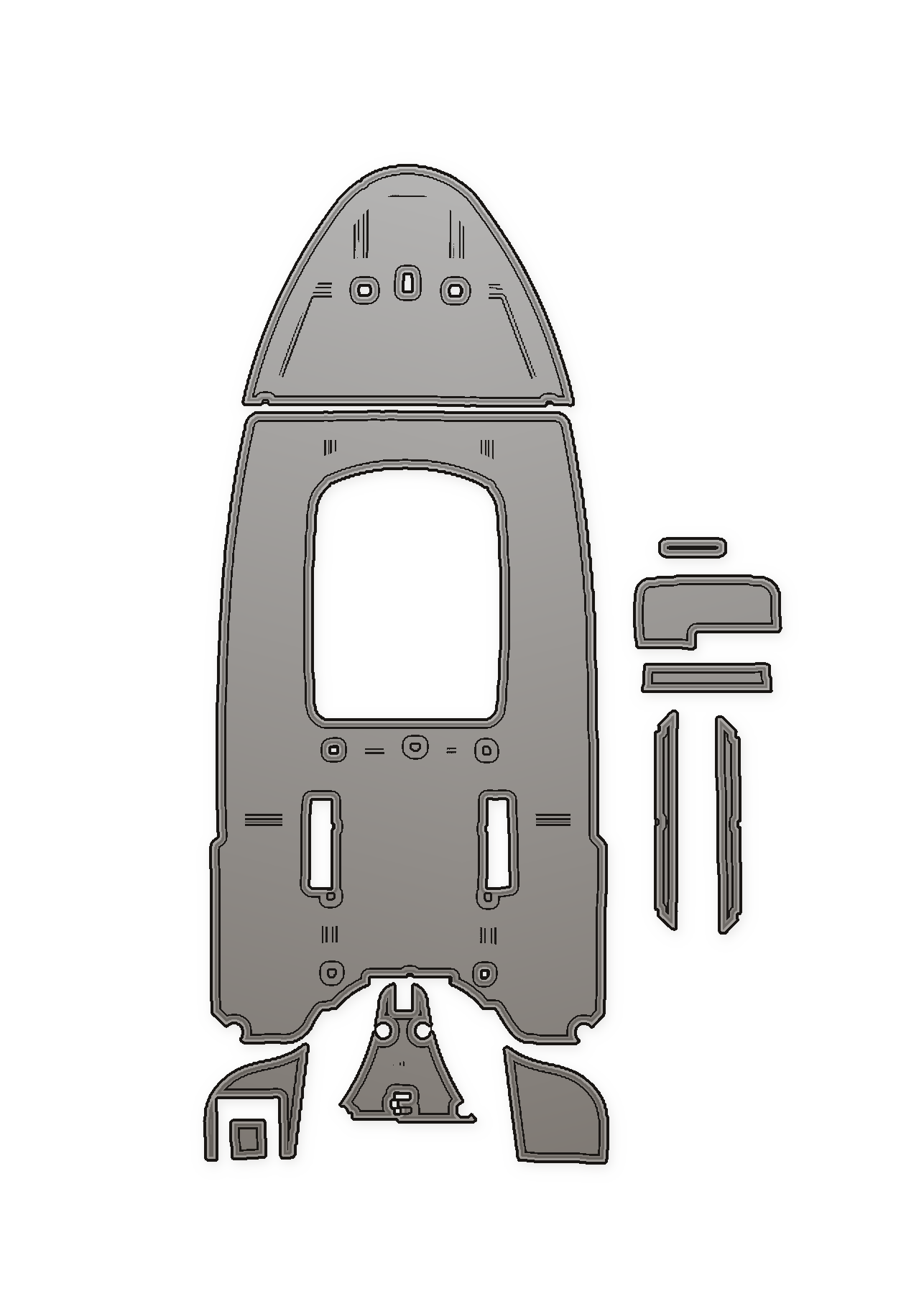 2001 NauticStar 22 Custom EVA Foam Boat Flooring