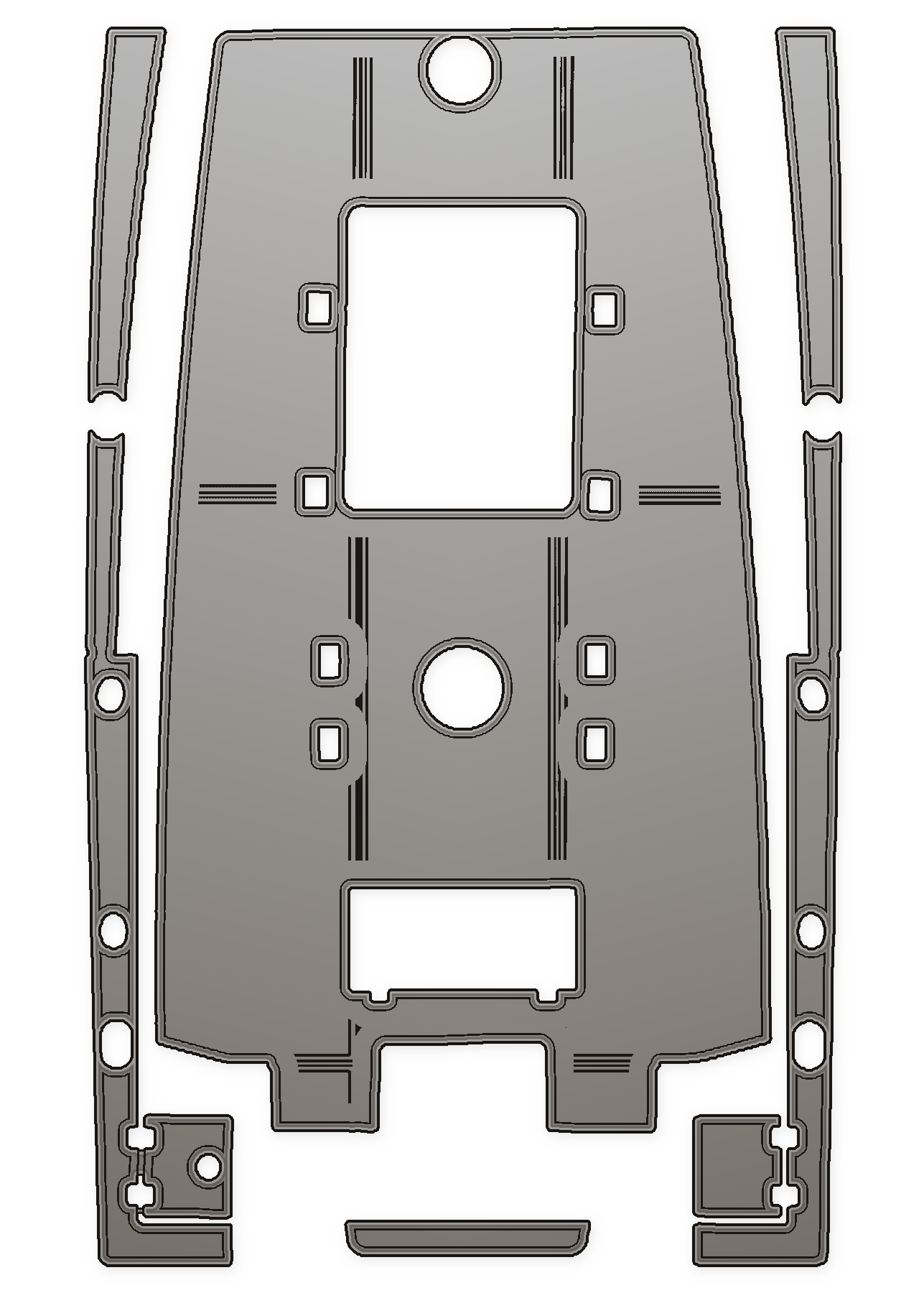 2001 SeaCraft 23 Custom EVA Foam Boat Flooring