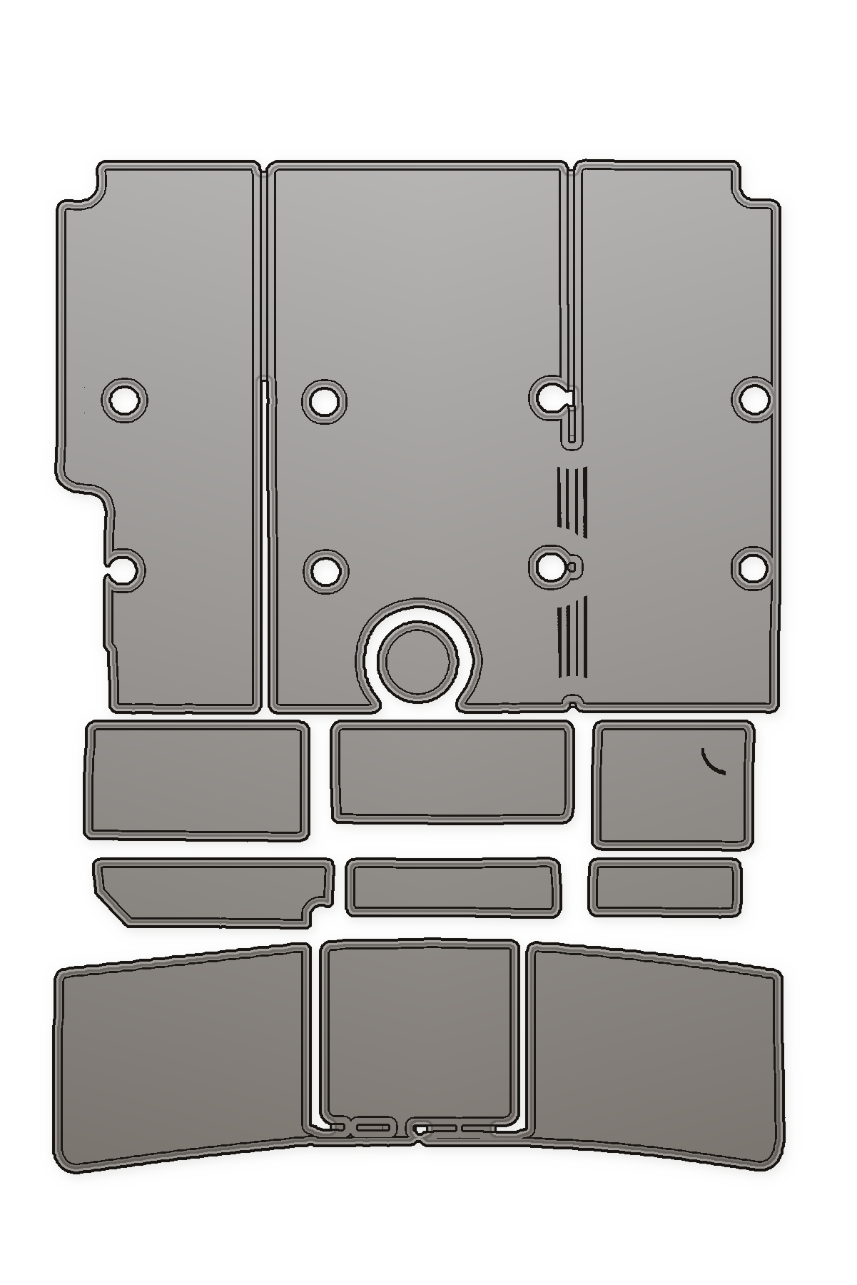 2002 Powerquest 340 Vyper Custom EVA Foam Boat Flooring