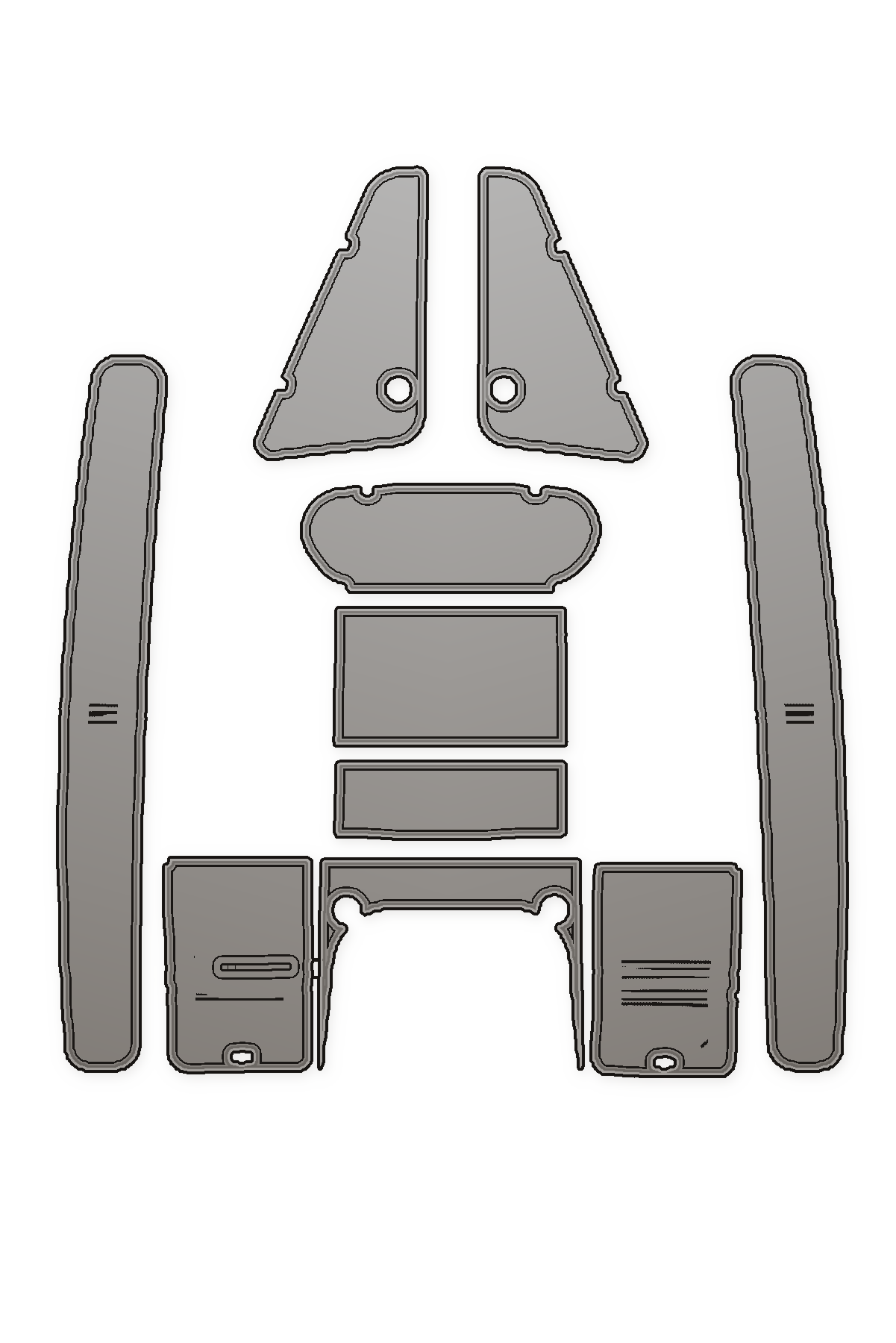2002 Triumph 190 Bay Custom EVA Foam Boat Flooring
