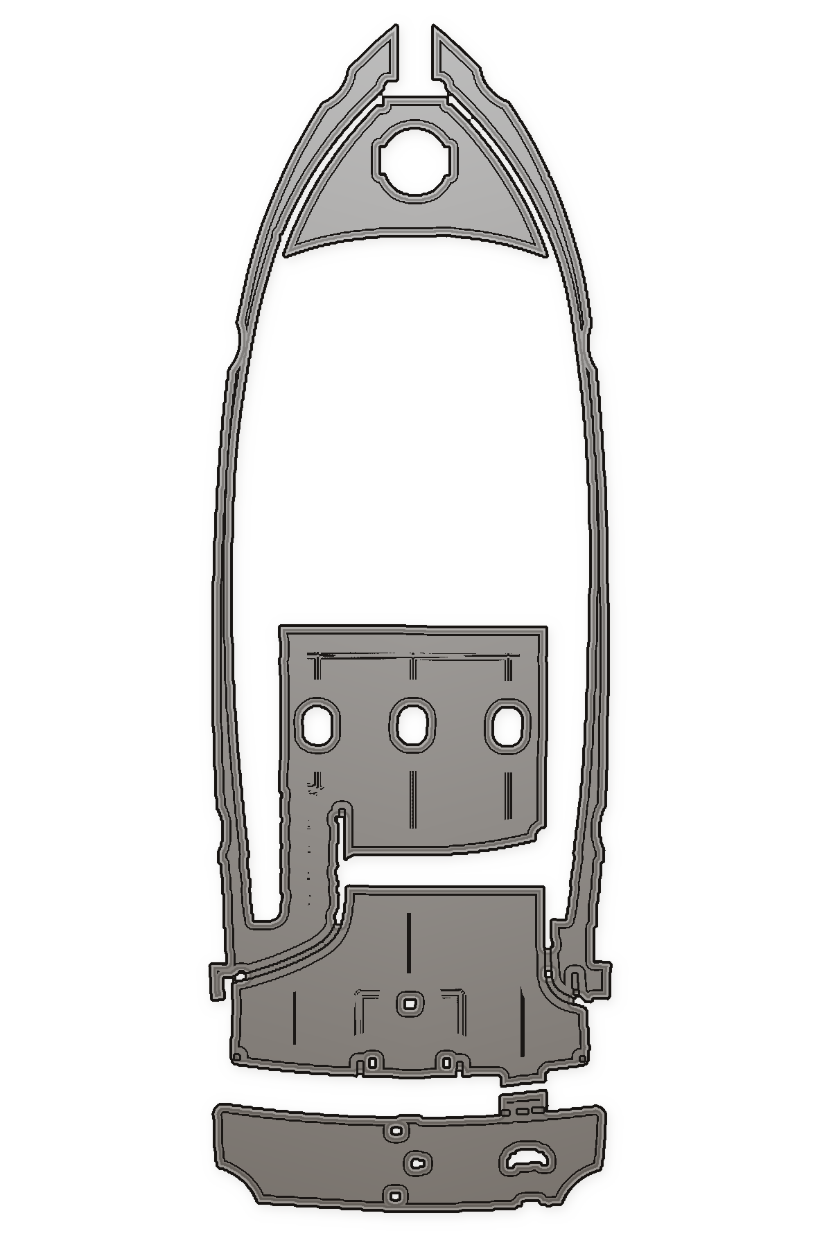 2003 Carver 360 SS Custom EVA Foam Boat Flooring