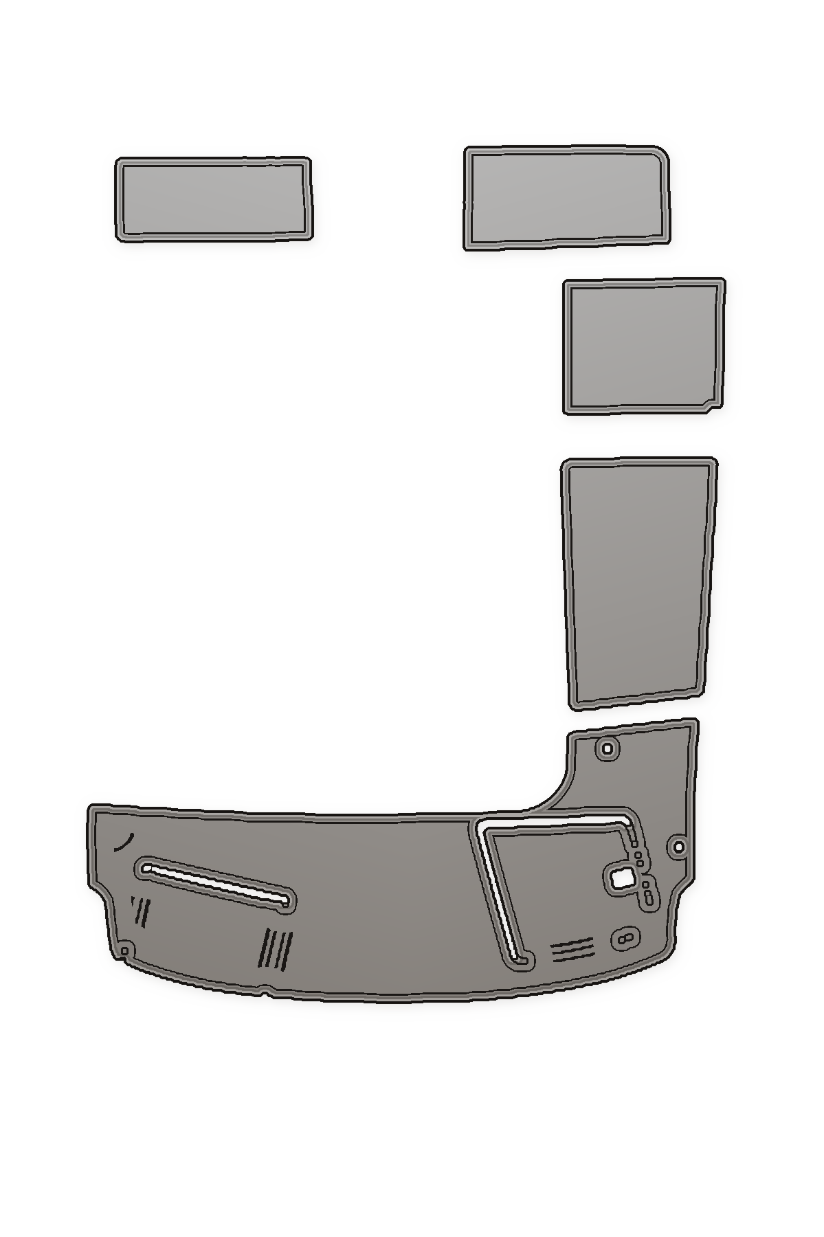 2003 Cobalt 246 Custom EVA Foam Boat Flooring