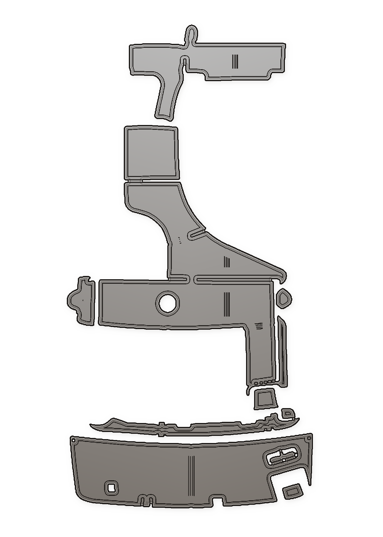 2003 Rinker 342 Custom EVA Foam Boat Flooring