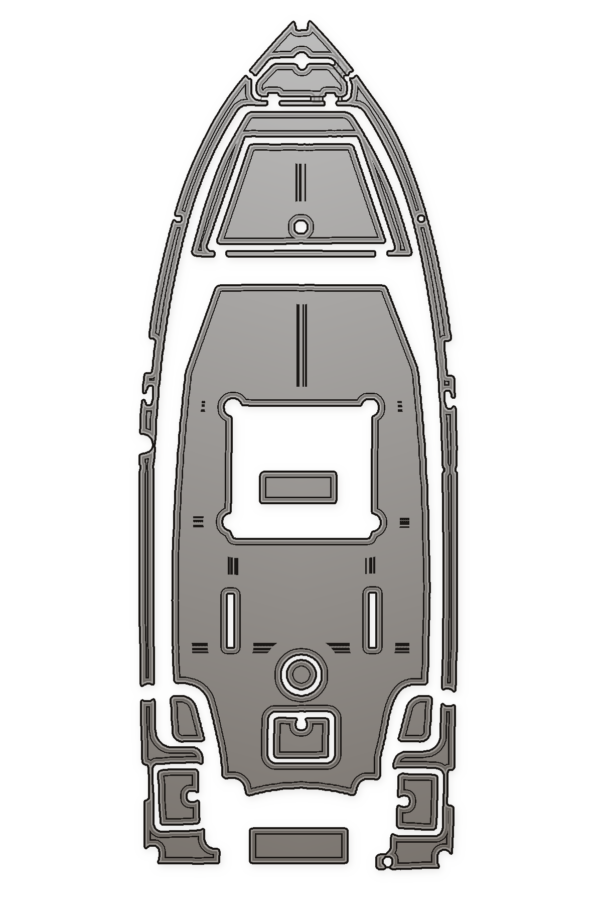 2003 Sea Fox 190 Custom EVA Foam Boat Flooring
