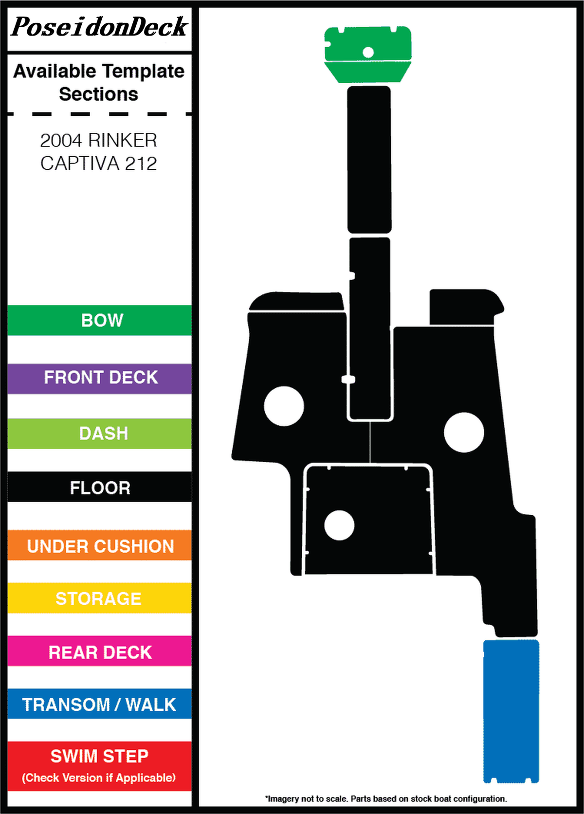 Rinker  Captiva 212  2004