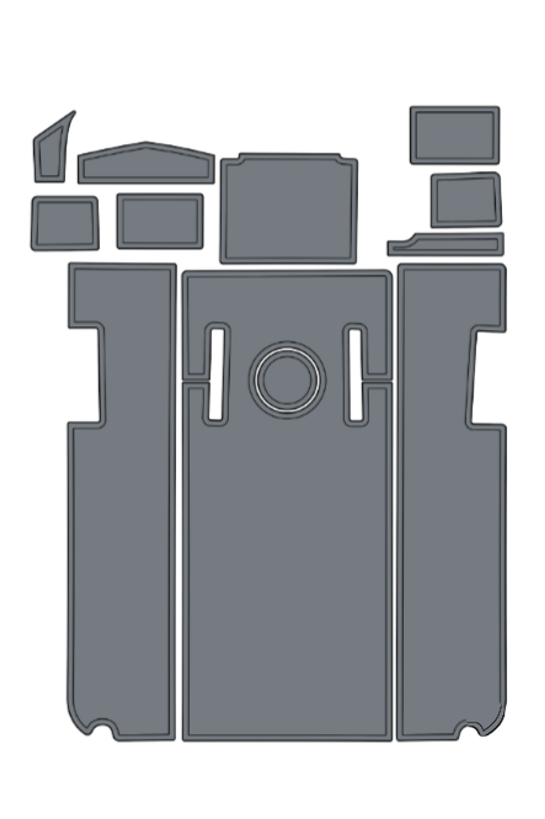 2004-2006 Baja 33 Outlaw (2004 Fitment 603-139) Custom EVA Foam Boat Flooring