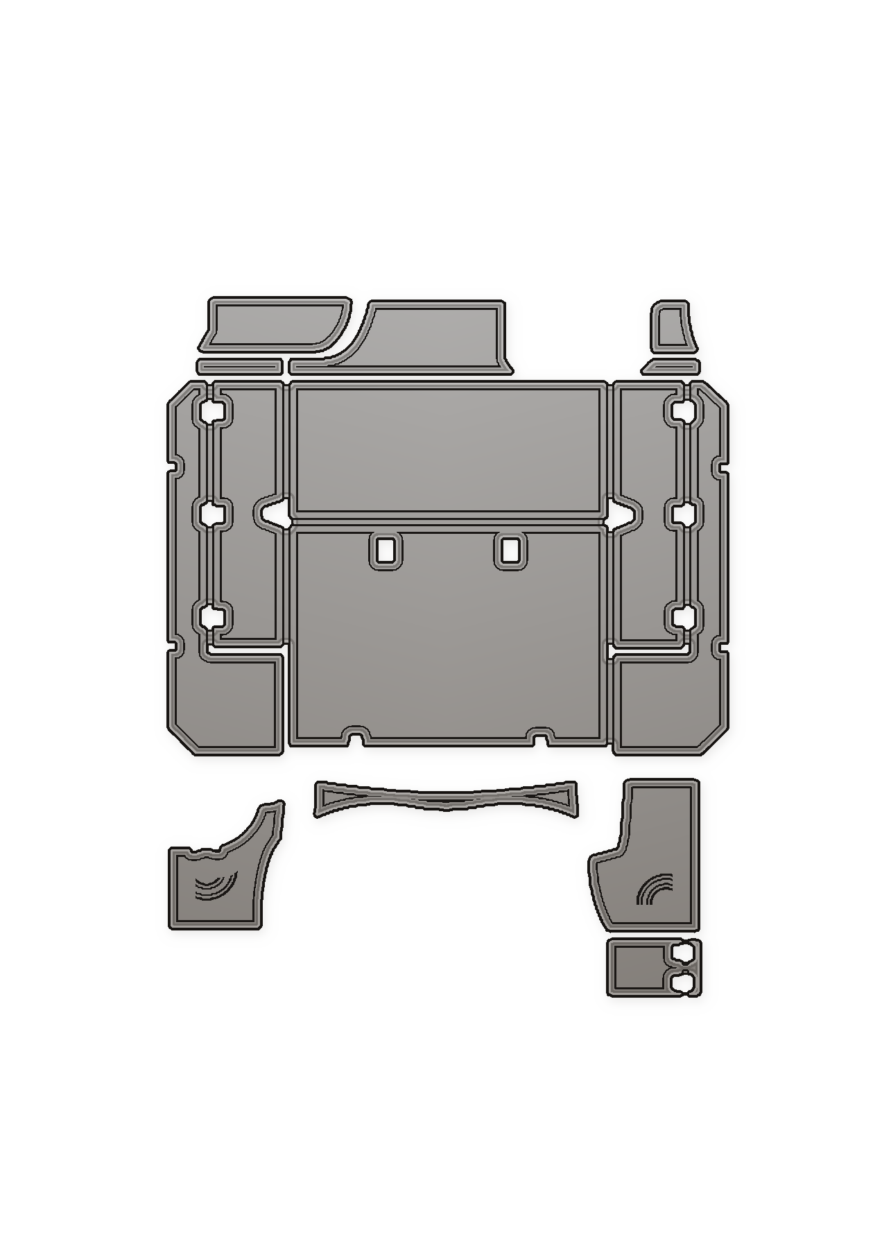2004-2006 Boston Whaler 305 Conquest (2004 Fitment 606-152) Custom EVA Foam Boat Flooring
