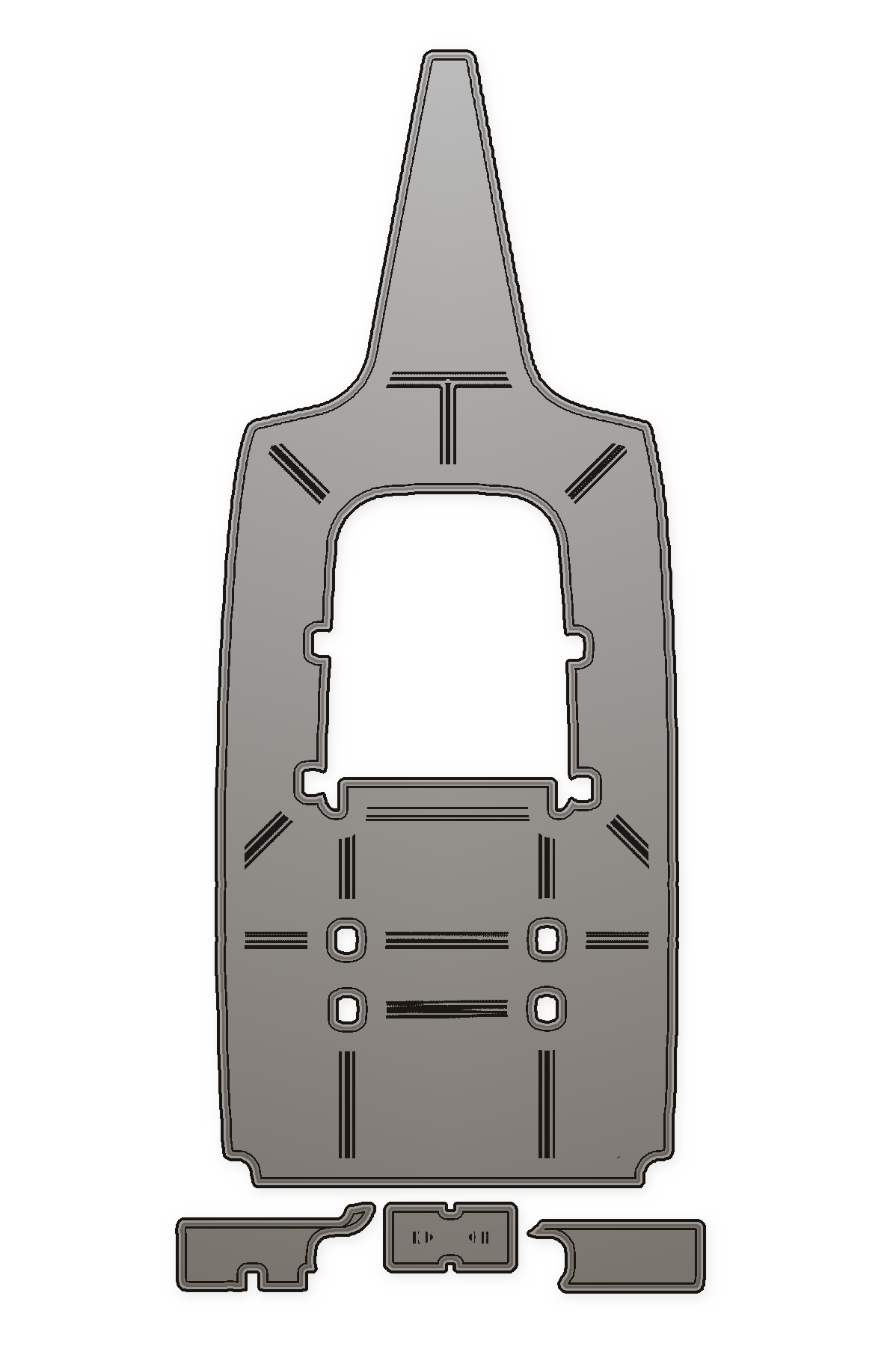 2004 Mako 212 Custom EVA Foam Boat Flooring