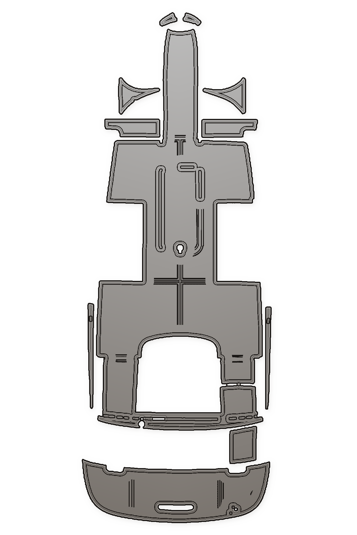 2004 Maxum SR3 Custom EVA Foam Boat Flooring