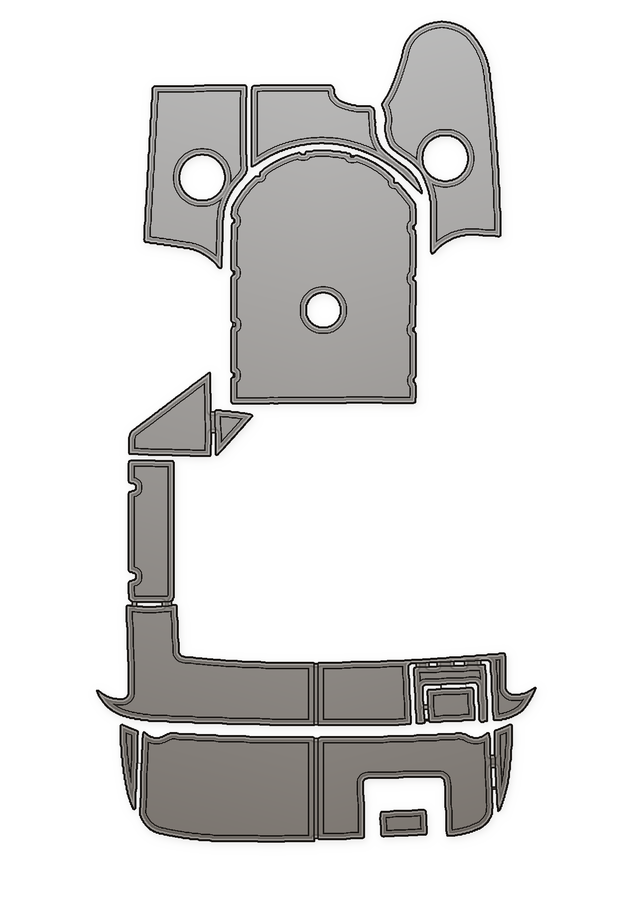 2004 Rinker 232 Custom EVA Foam Boat Flooring