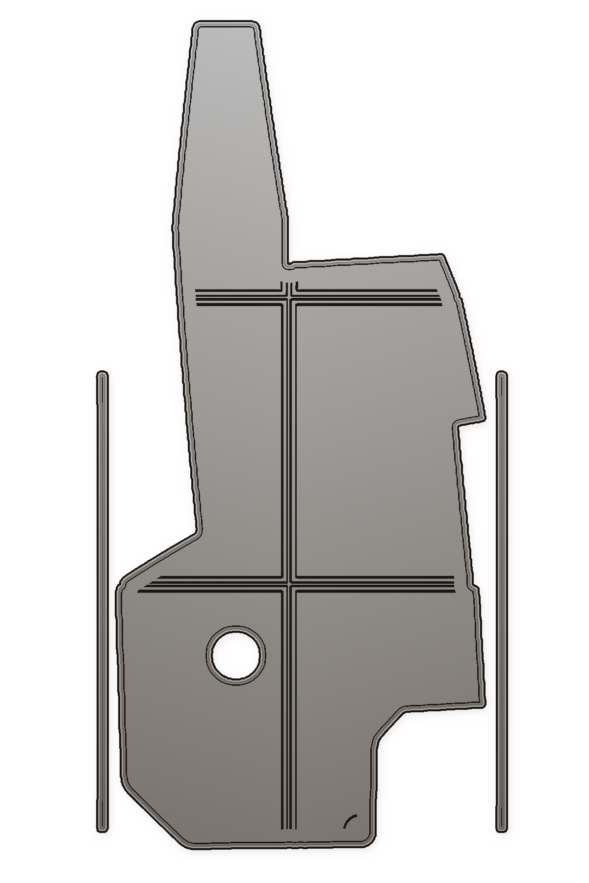 2004 Supreme V230 Custom EVA Foam Boat Flooring
