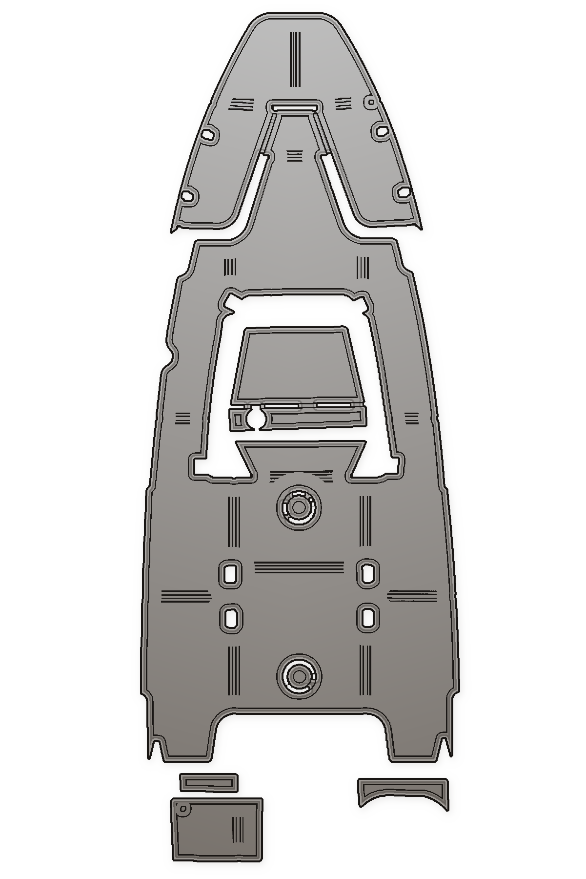 2005 Sailfish 218 CC Custom EVA Foam Boat Flooring