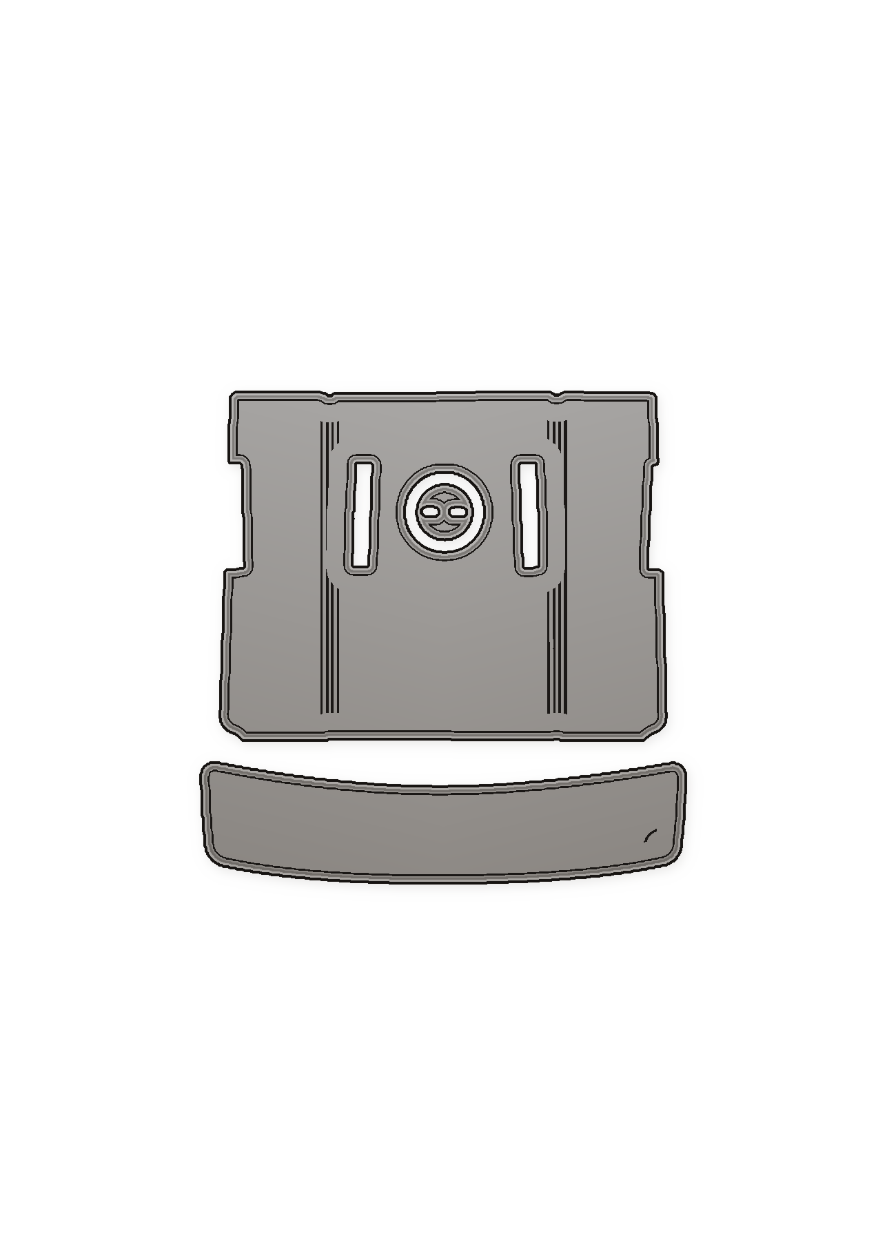 1996 Baja 252 Boss Custom EVA Foam Boat Flooring — custom EVA foam boat flooring layout
