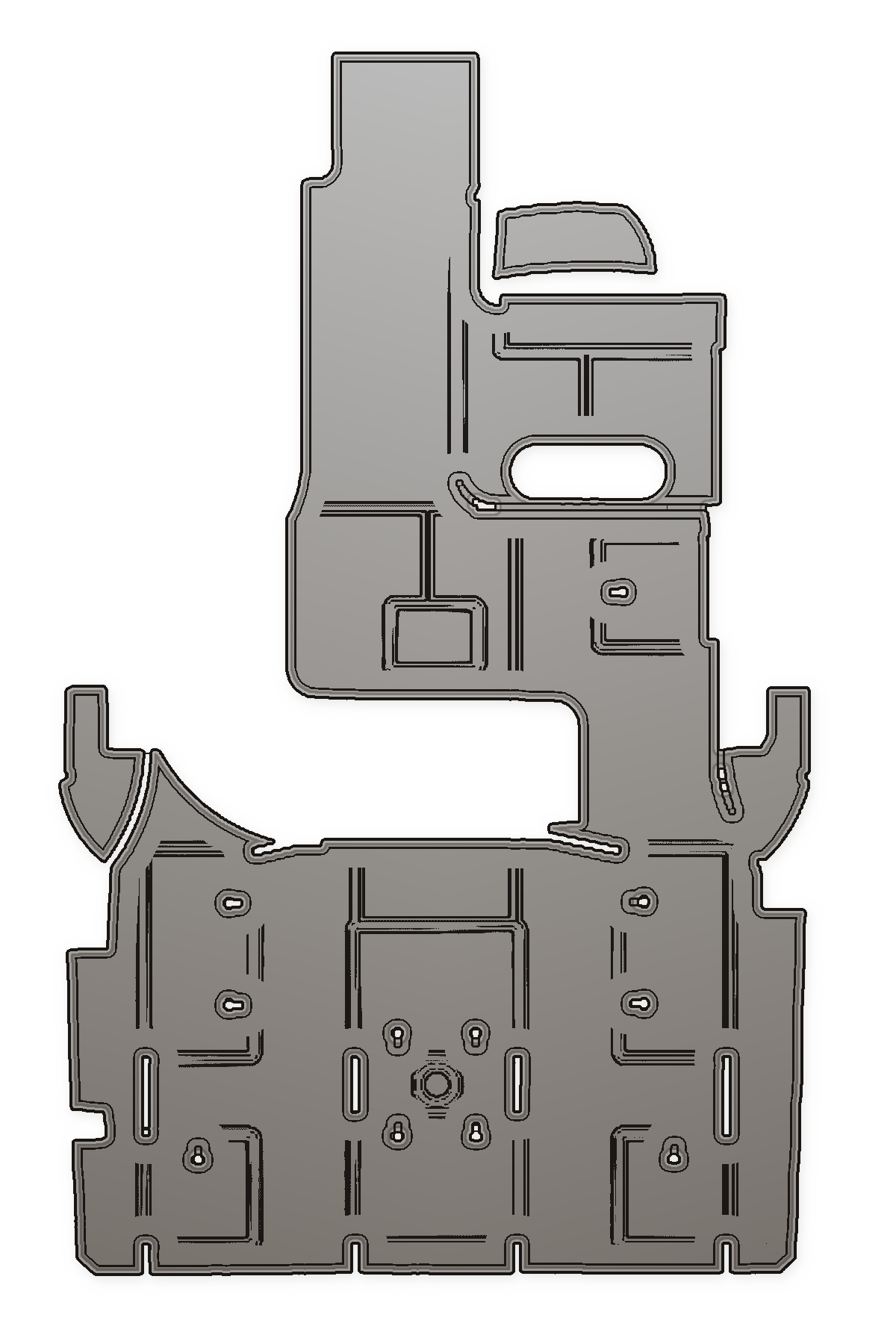 2005 Intrepid 43 Cuddy Custom EVA Foam Boat Flooring