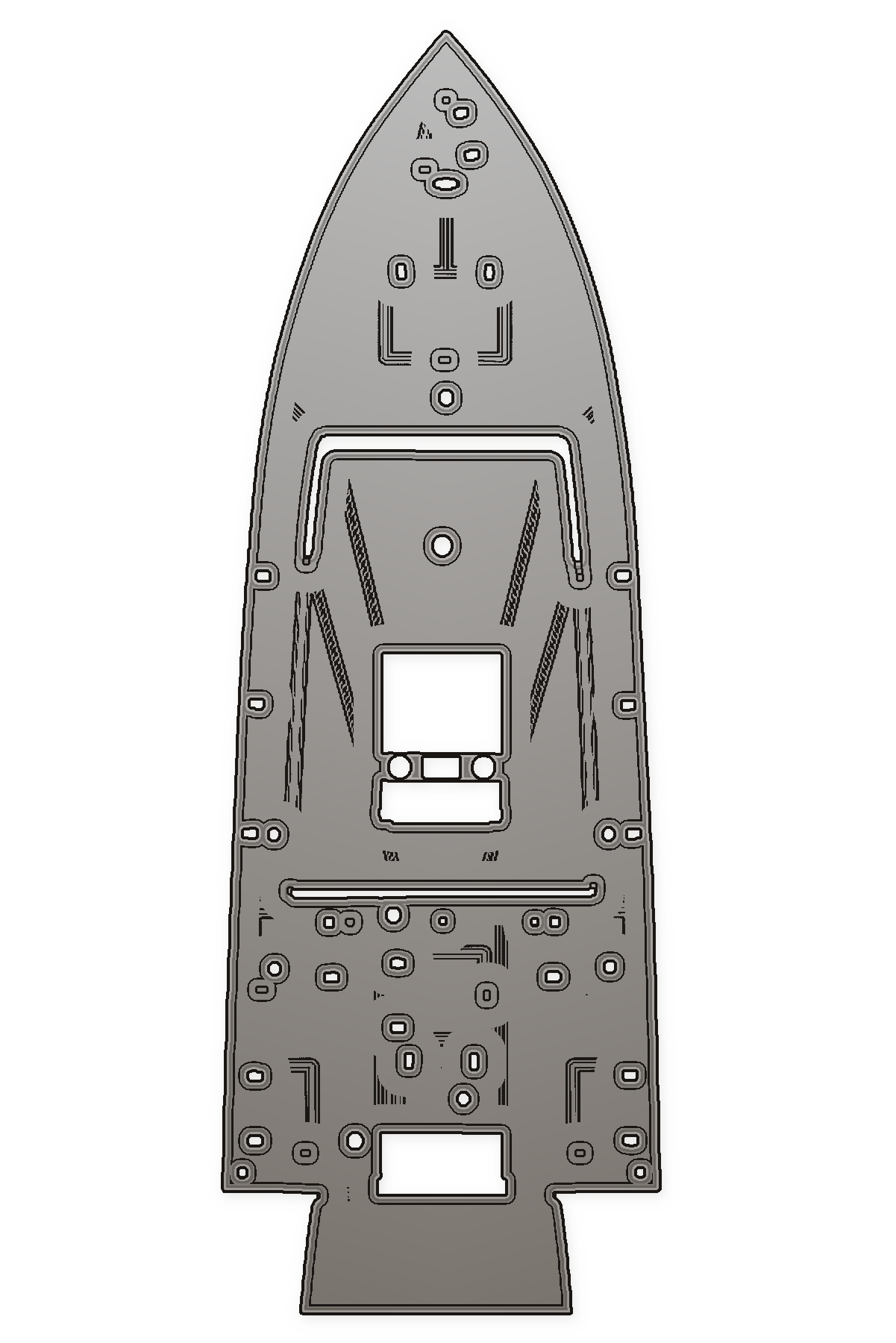 2005 Lake & Bay 20 Custom EVA Foam Boat Flooring