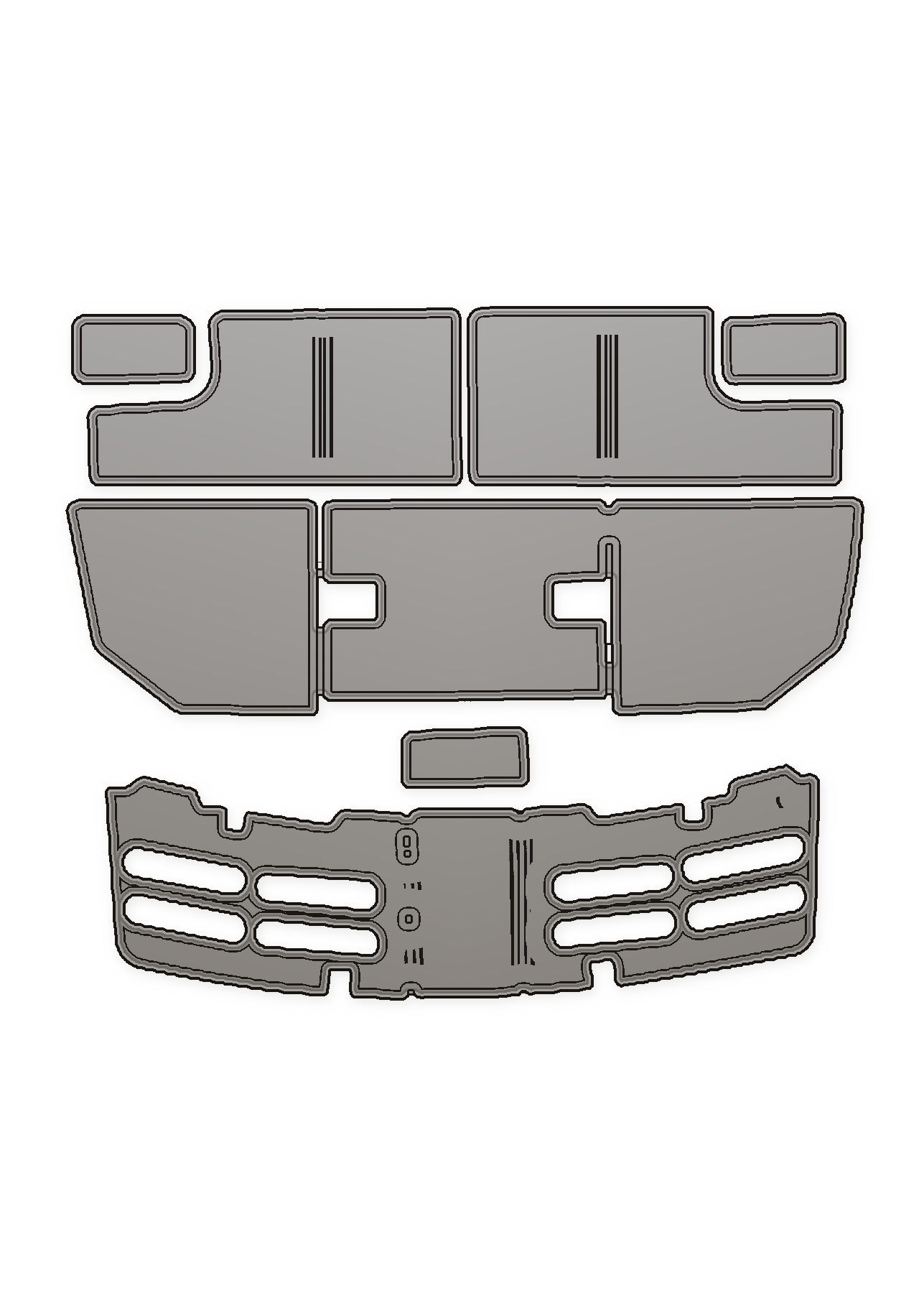 2005 Mainship Pilot II Custom EVA Foam Boat Flooring