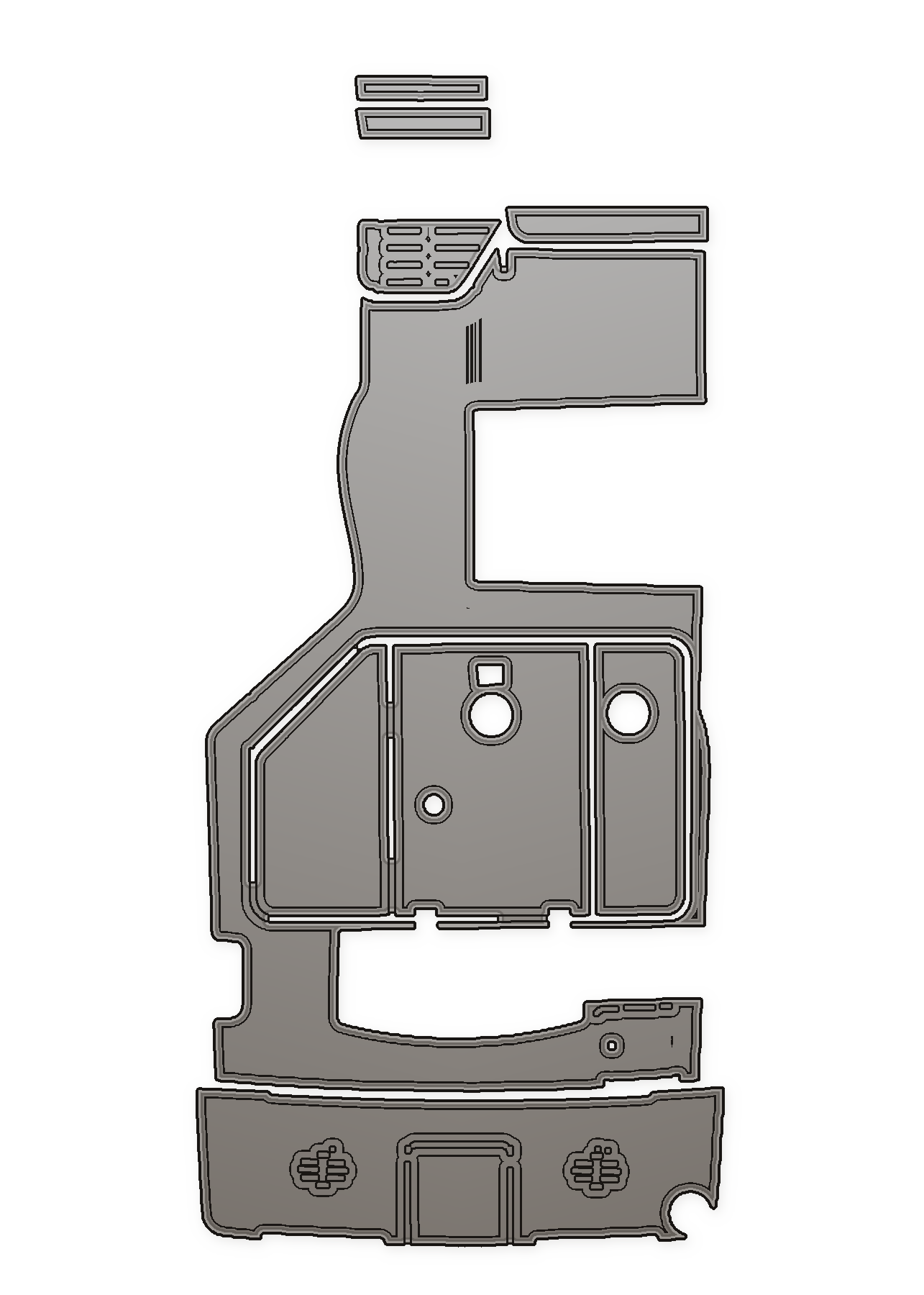 2005-2006 Monterey 302 (2005 Fitment 652-105) Custom EVA Foam Boat Flooring