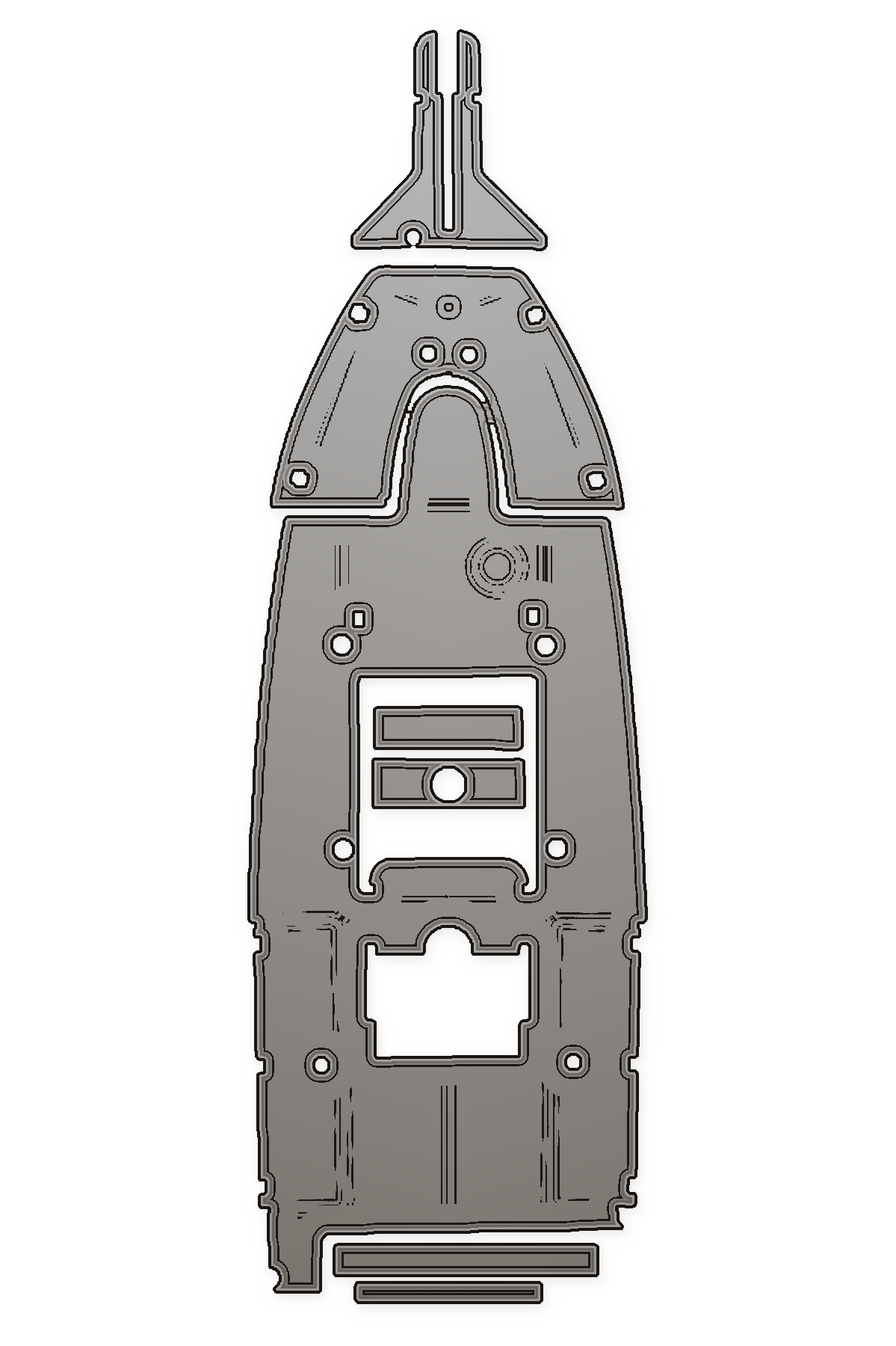 2005 Sea Fox 257 Custom EVA Foam Boat Flooring