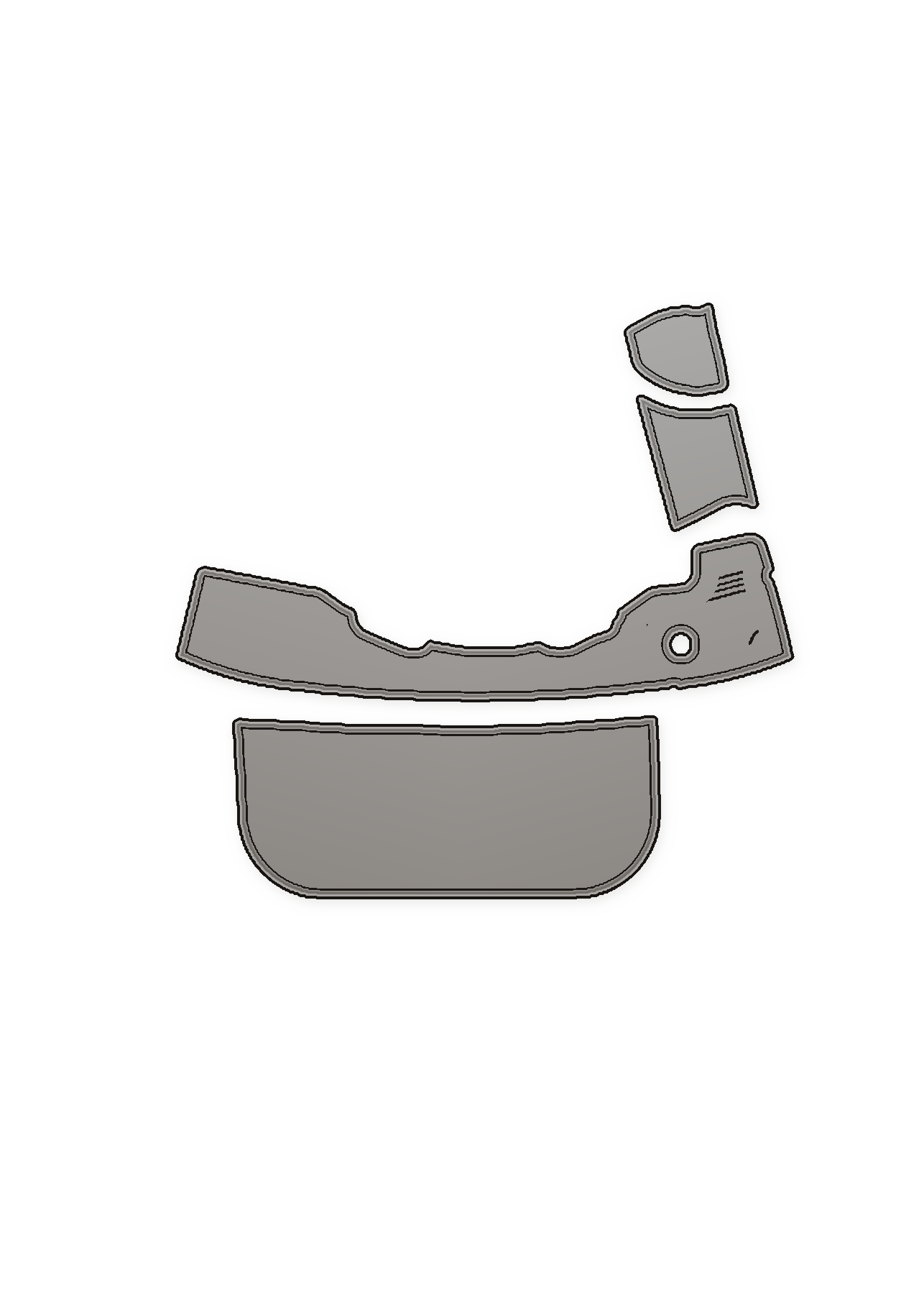 2006 Glastron DS 215 Custom EVA Foam Boat Flooring