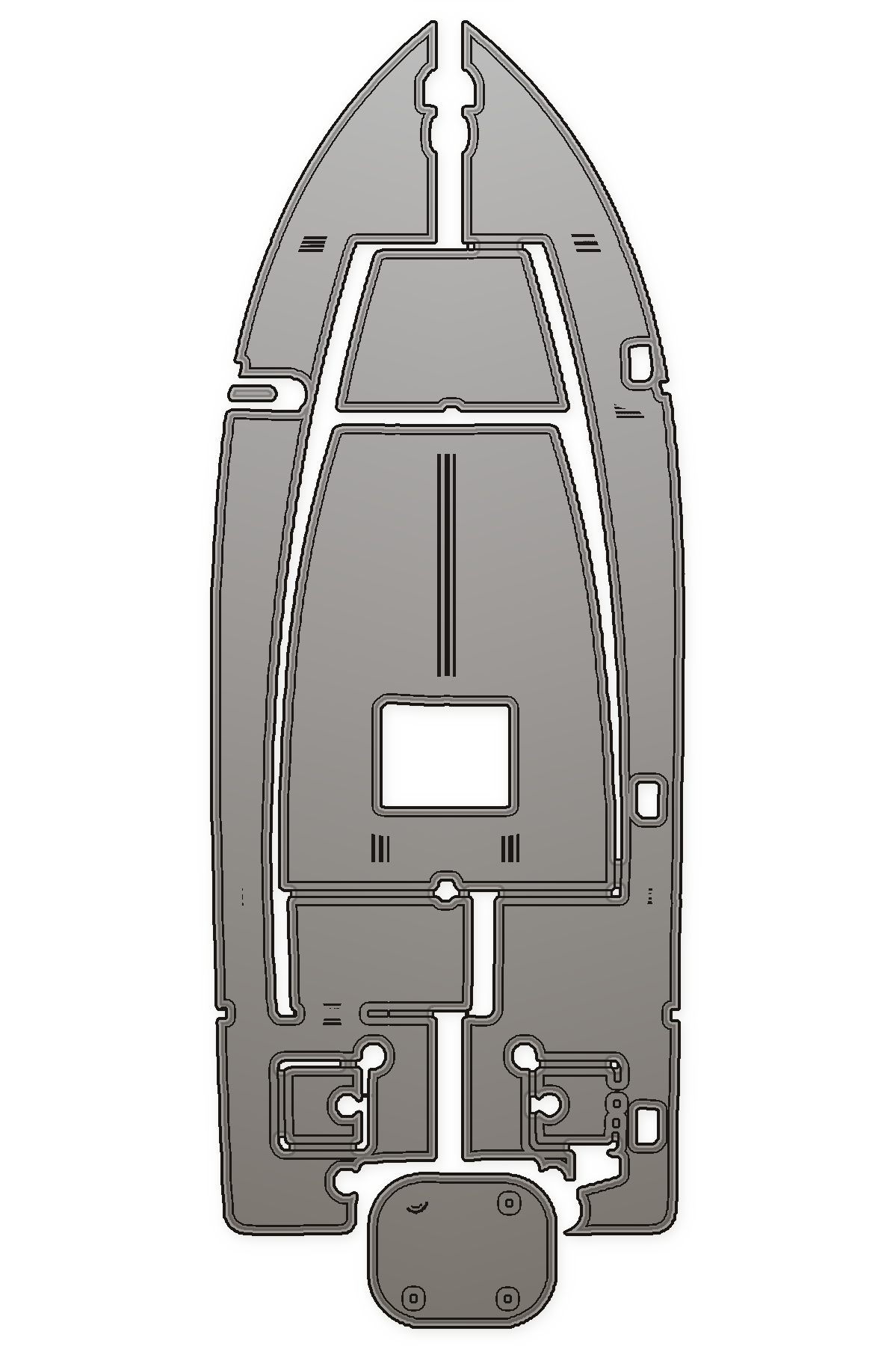 2006 Maverick 17 Flats Boat Custom EVA Foam Boat Flooring