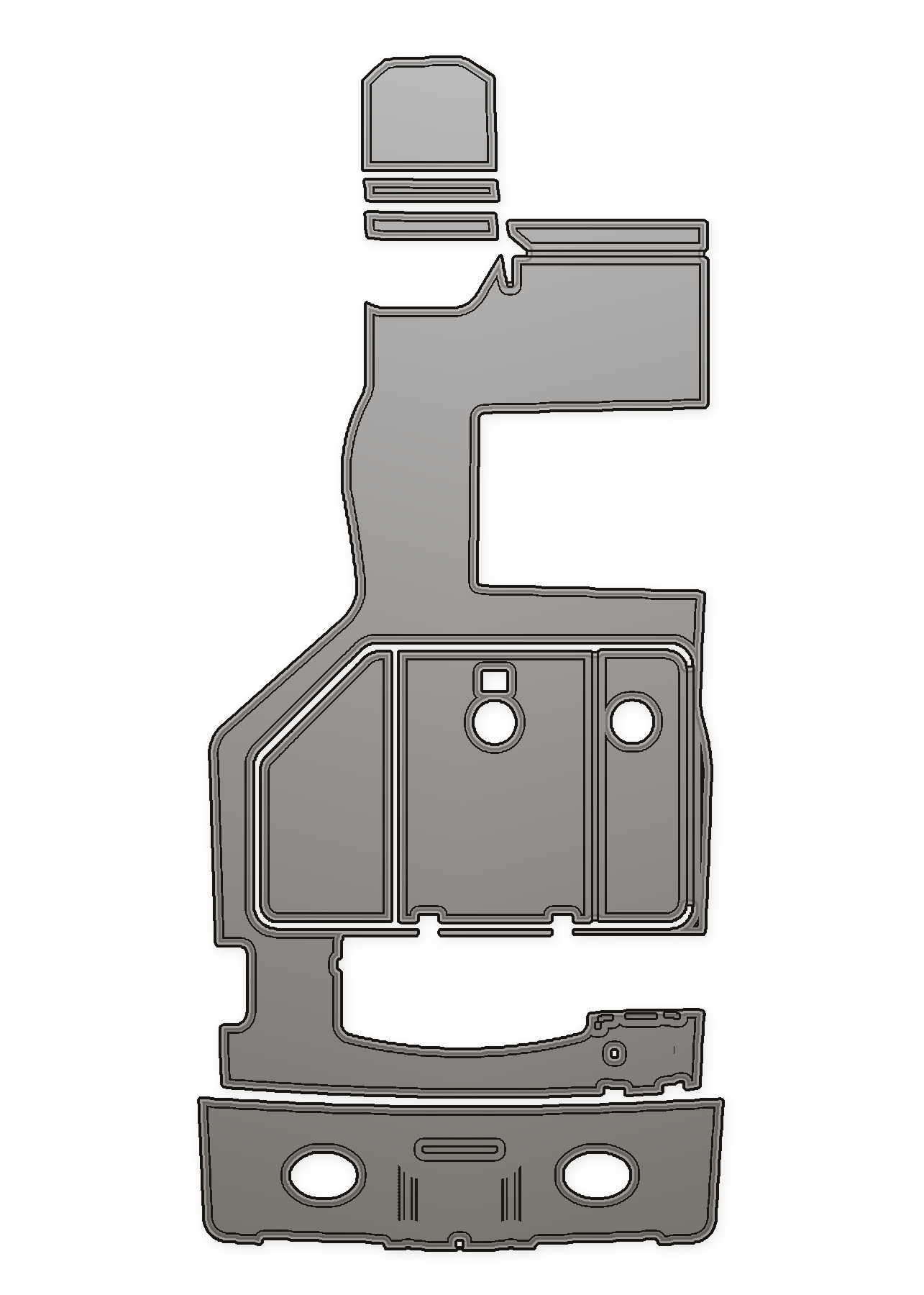 2005-2006 Monterey 302 (2006 Fitment 652-100) Custom EVA Foam Boat Flooring