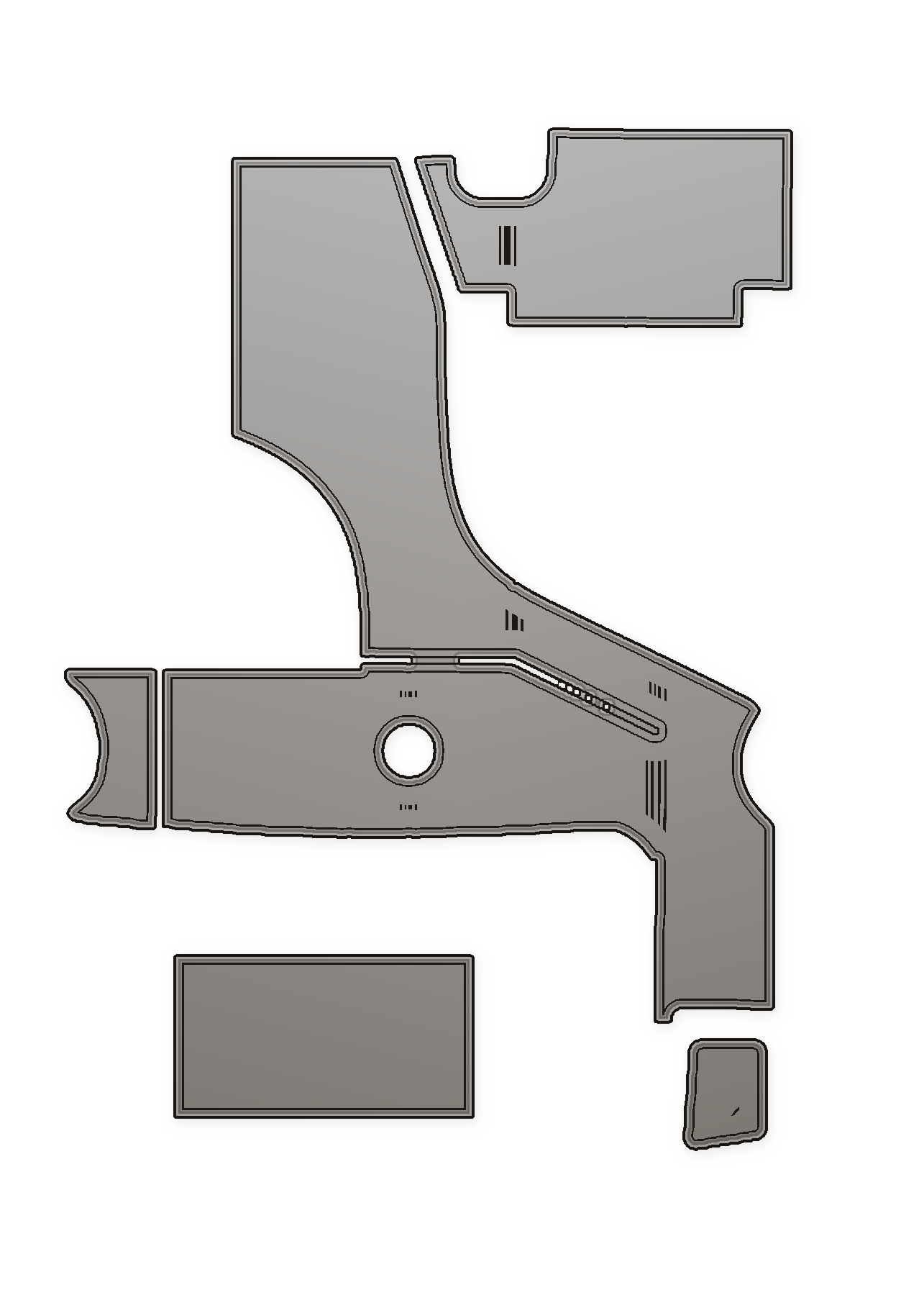 2006 Rinker 360 Custom EVA Foam Boat Flooring
