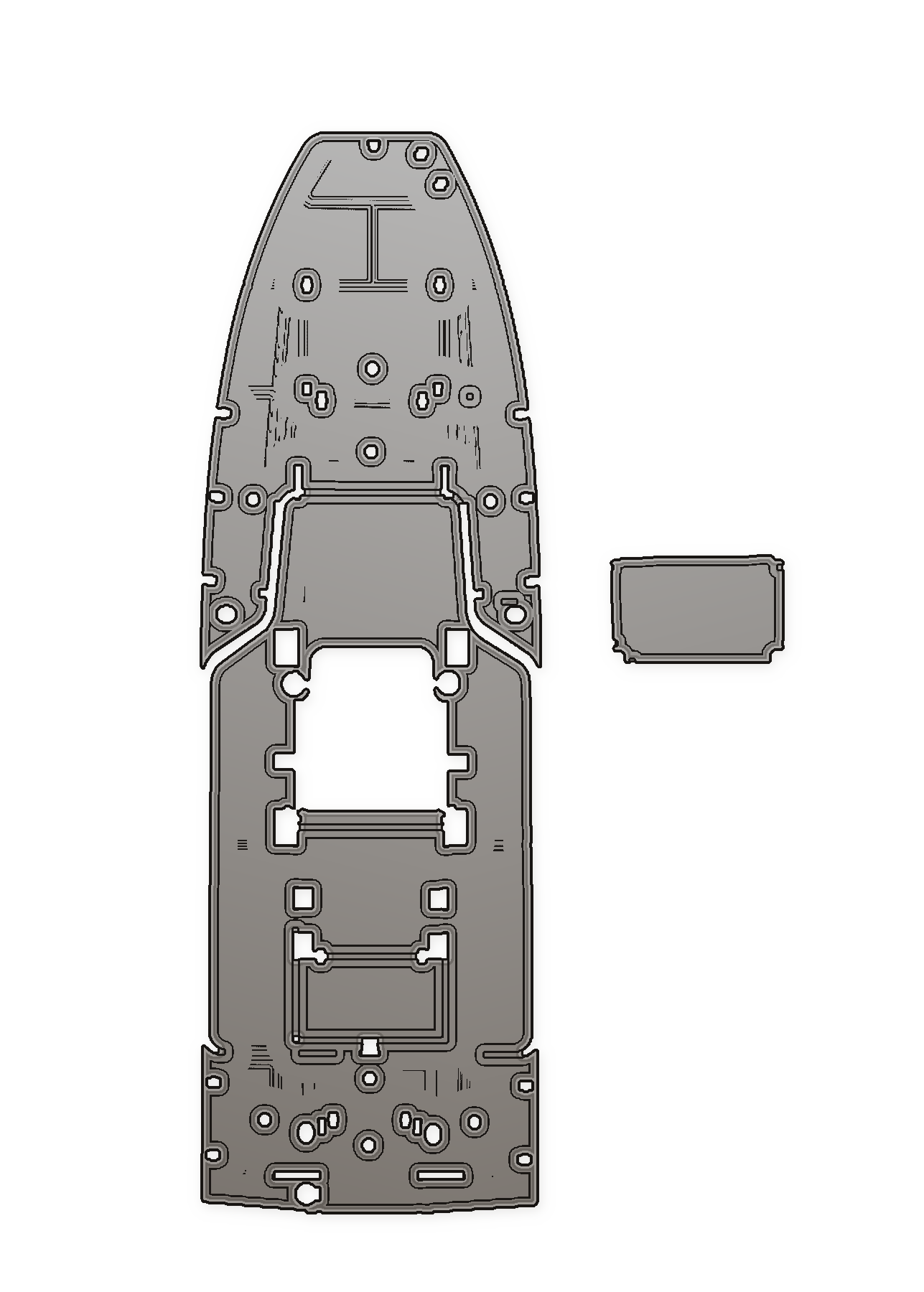 2006 Shearwater 25LTZ Custom EVA Foam Boat Flooring