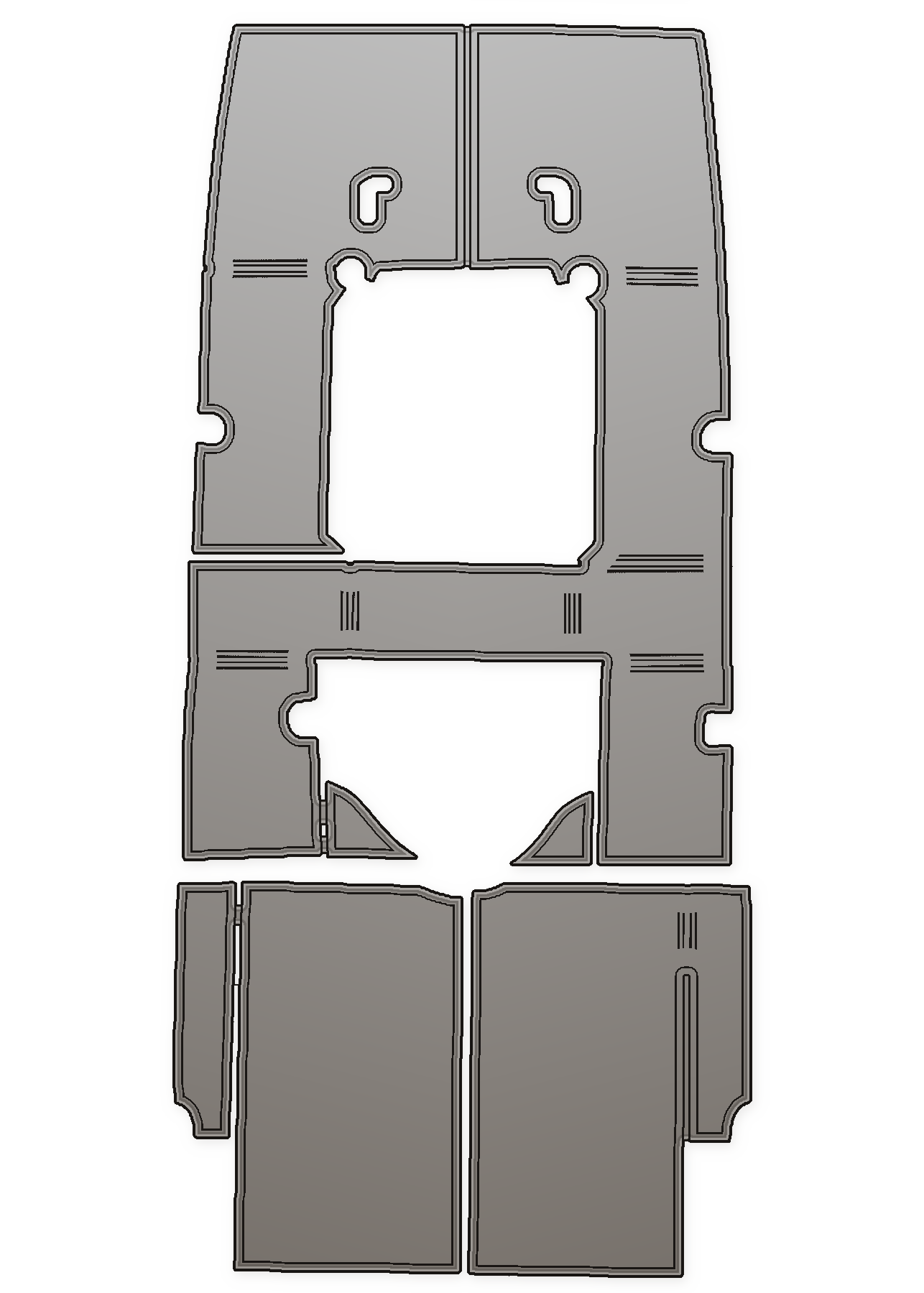2018 Twin Vee 26 Yacht Custom EVA Foam Boat Flooring