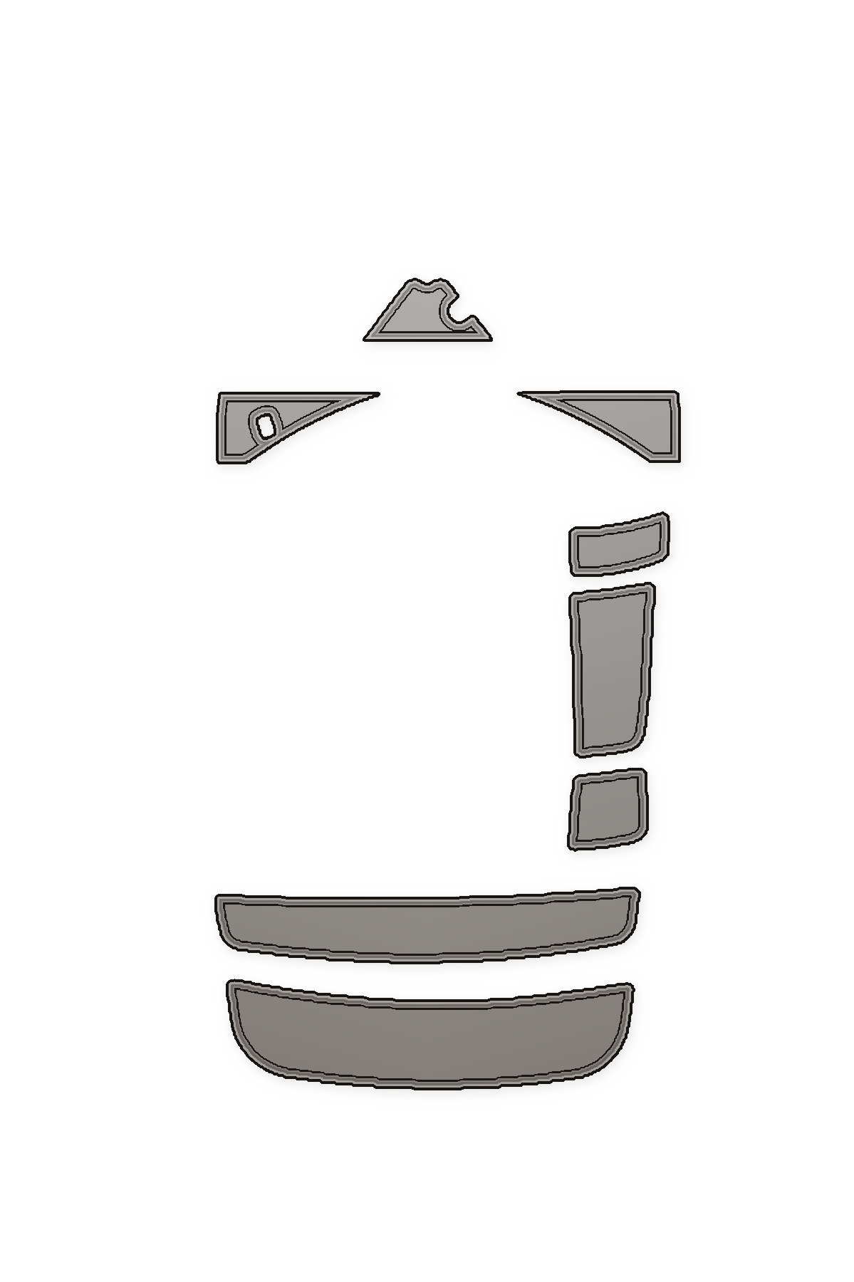 2007 Cobalt 212 Custom EVA Foam Boat Flooring