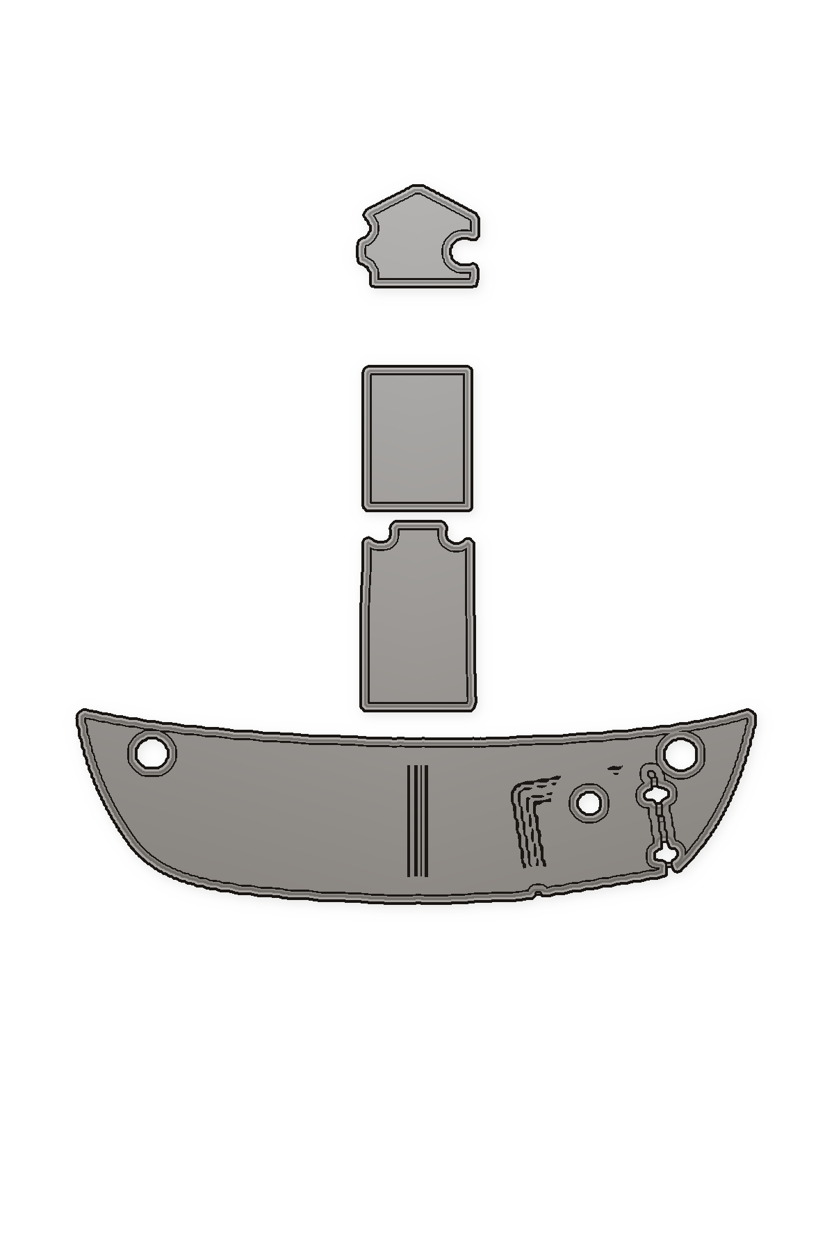 2007-2010 Crownline 240 LS (2007 Fitment 516-145) Custom EVA Foam Boat Flooring