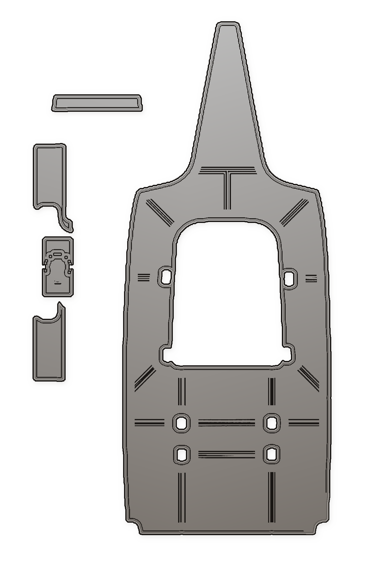 2007 Mako 212 Custom EVA Foam Boat Flooring