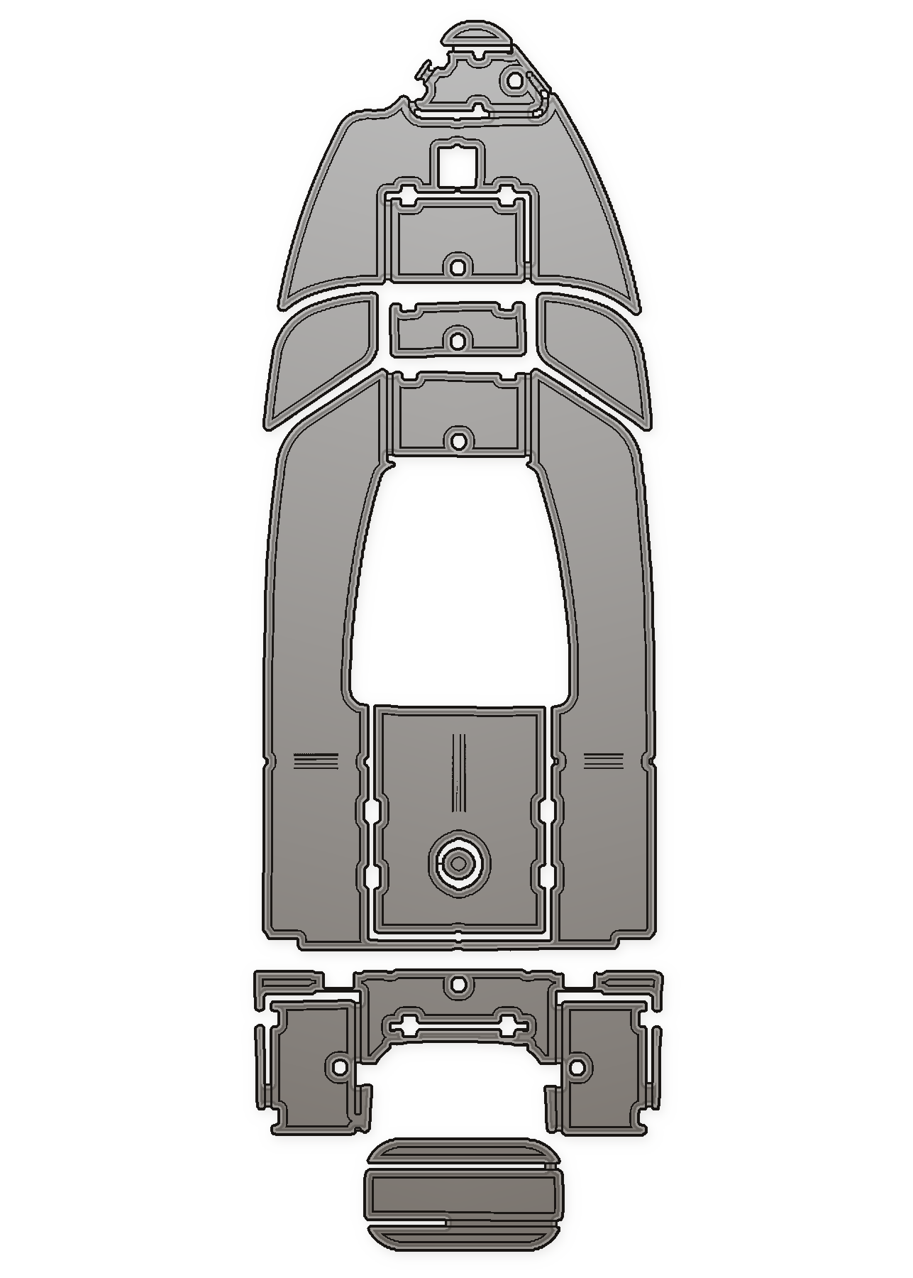 2007 Sailfish 2100 BB Custom EVA Foam Boat Flooring