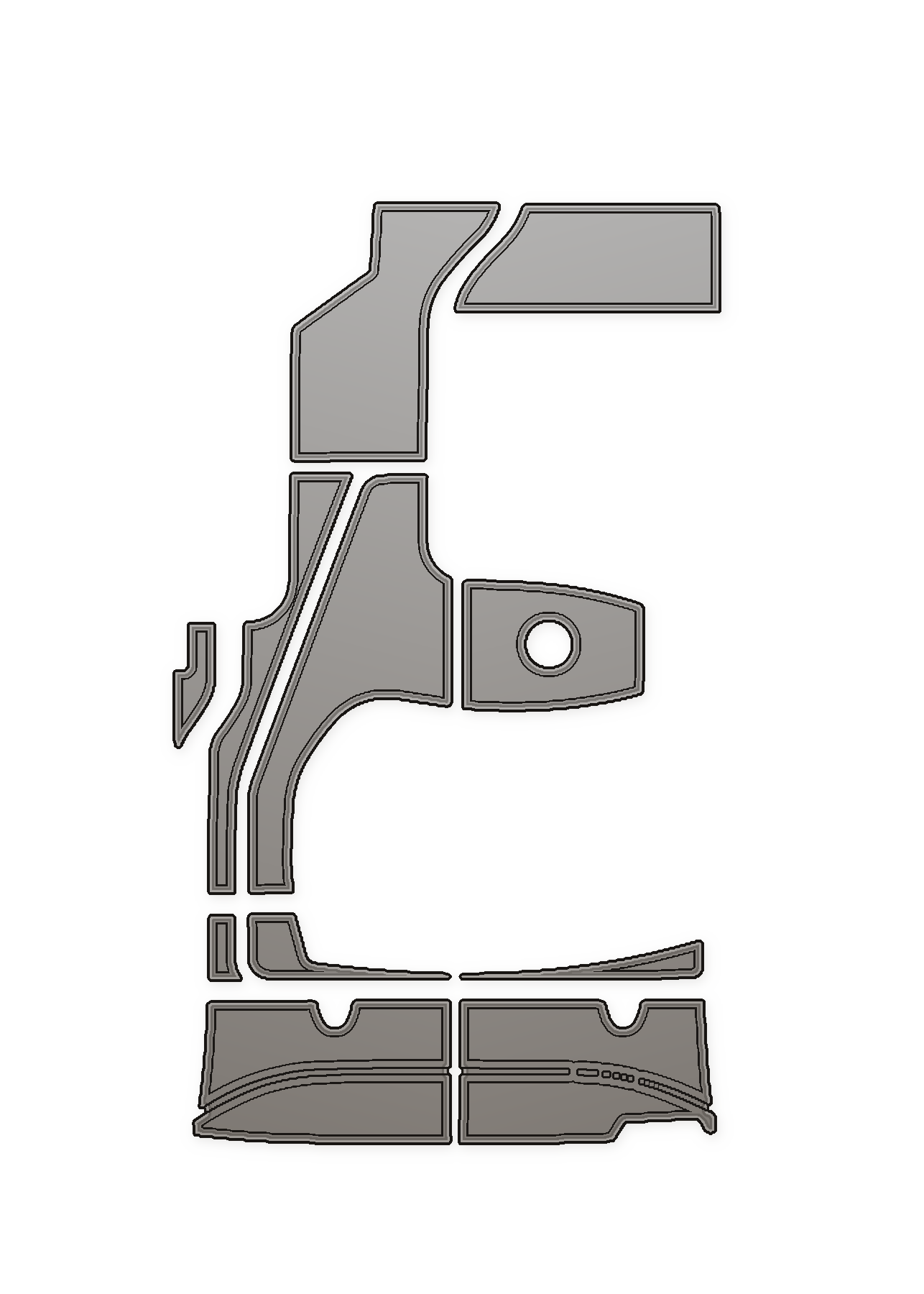 2007-2008 Sea Ray 310 Sundancer Custom EVA Foam Boat Flooring