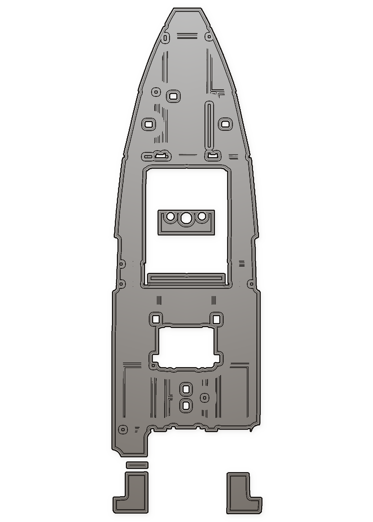 2007 SeaVee 29 Custom EVA Foam Boat Flooring