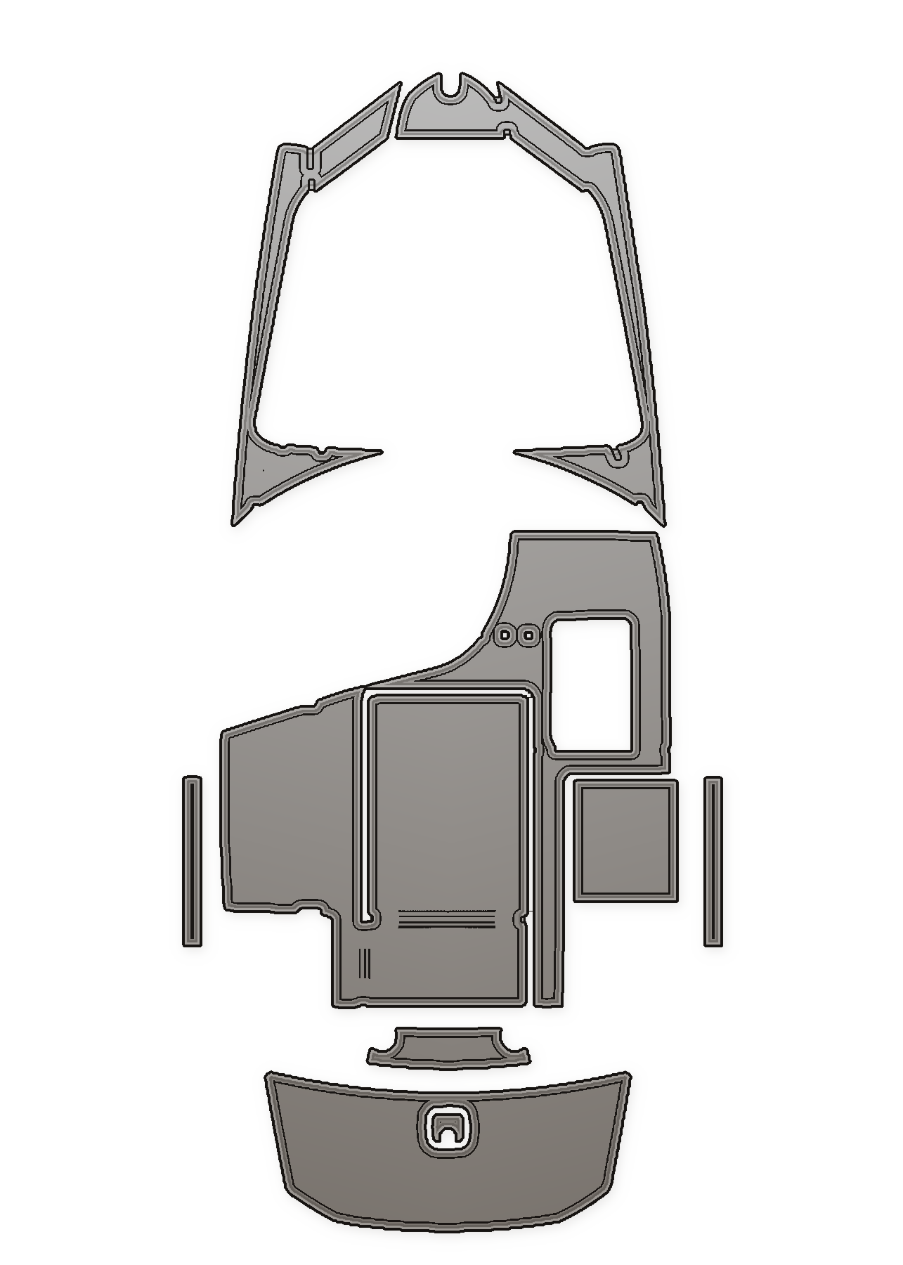 2010-2015 Axis A20 Custom EVA Foam Boat Flooring