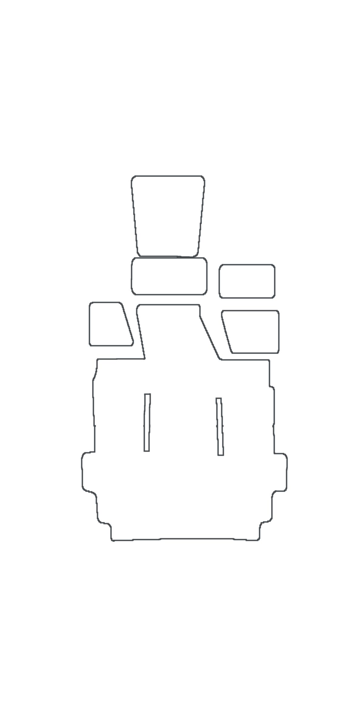 2006-2008 Baja 23 Outlaw SST (2008 Fitment 603-128) Custom EVA Foam Boat Flooring