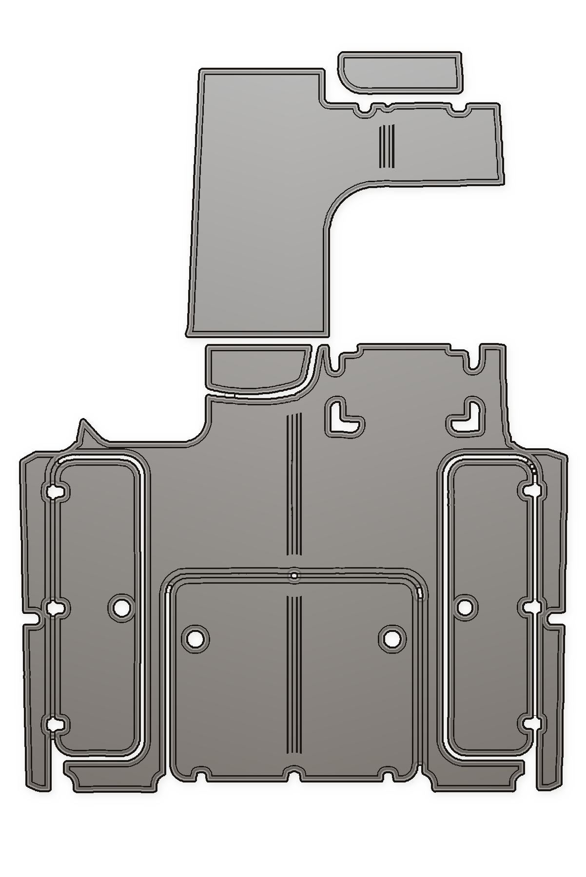 2007 Pro Line 32 Express Custom EVA Foam Boat Flooring