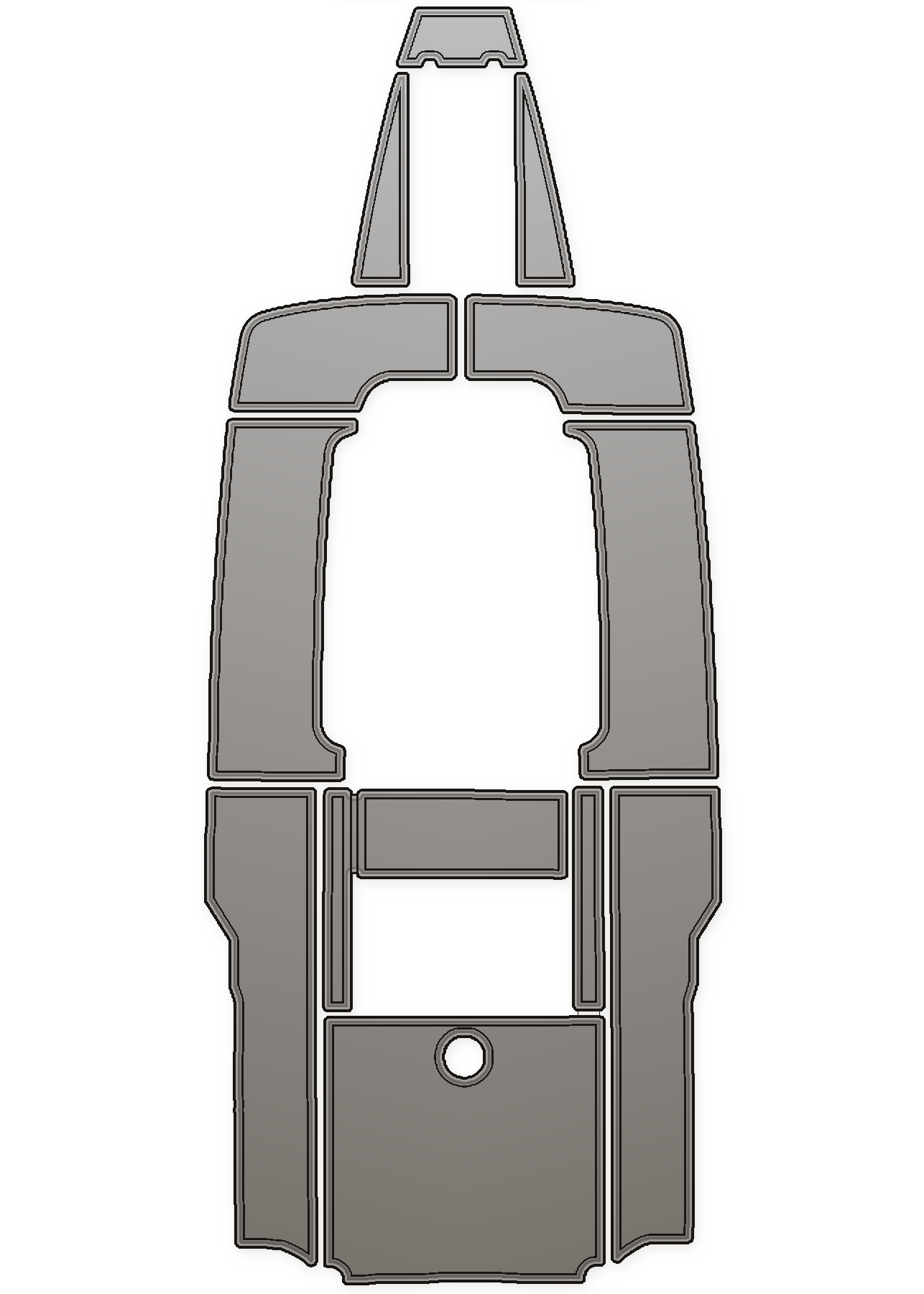 2008 Scout 28 Custom EVA Foam Boat Flooring