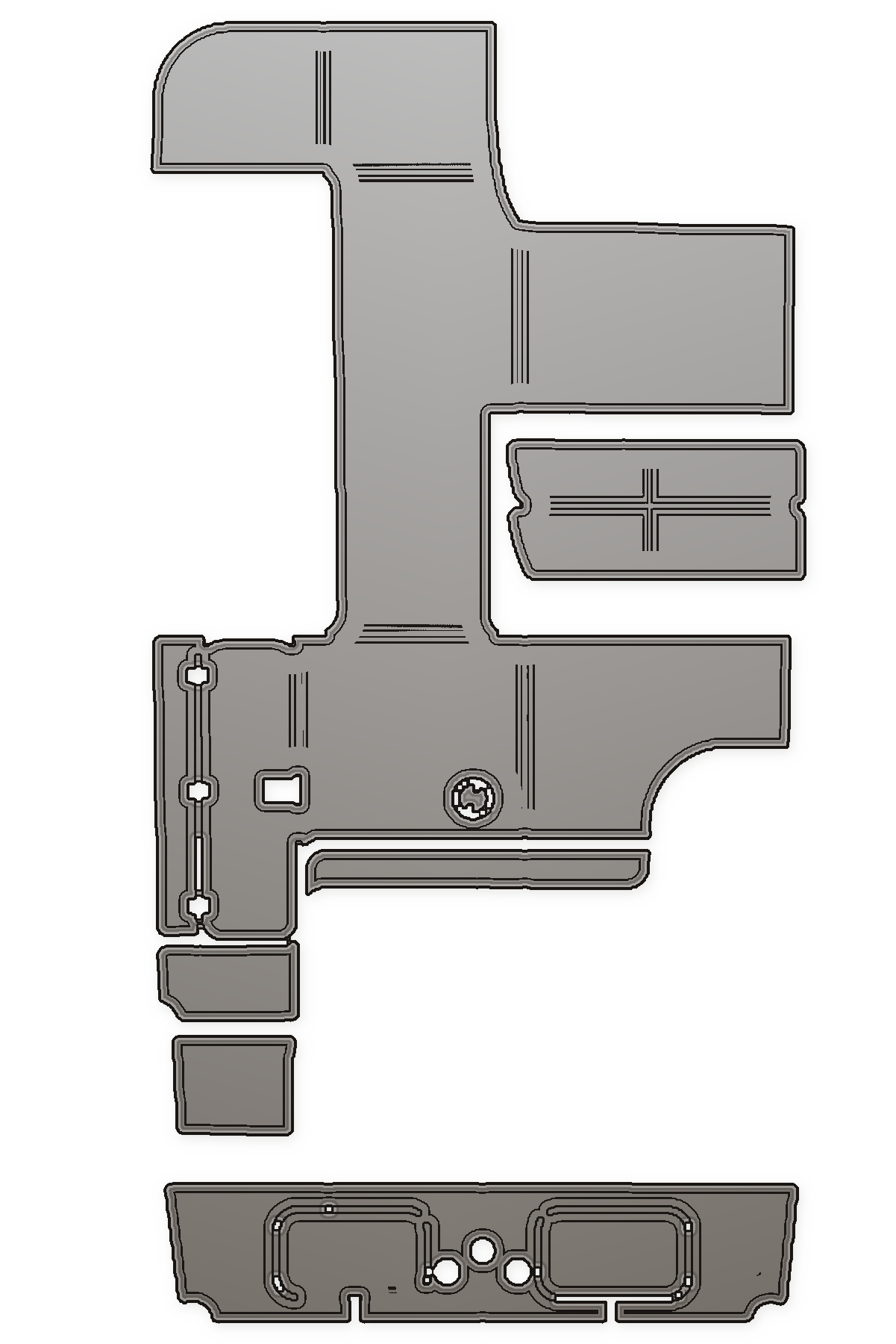 2009 Midnight Express 37 Cabin Custom EVA Foam Boat Flooring