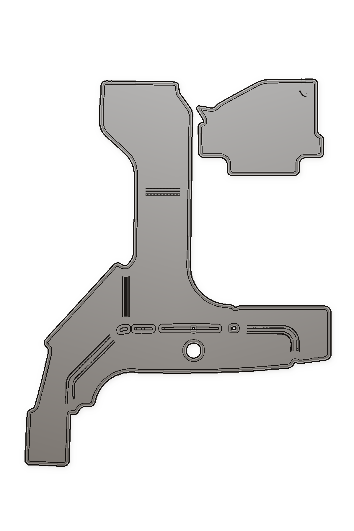 2009 Rinker 320 Custom EVA Foam Boat Flooring