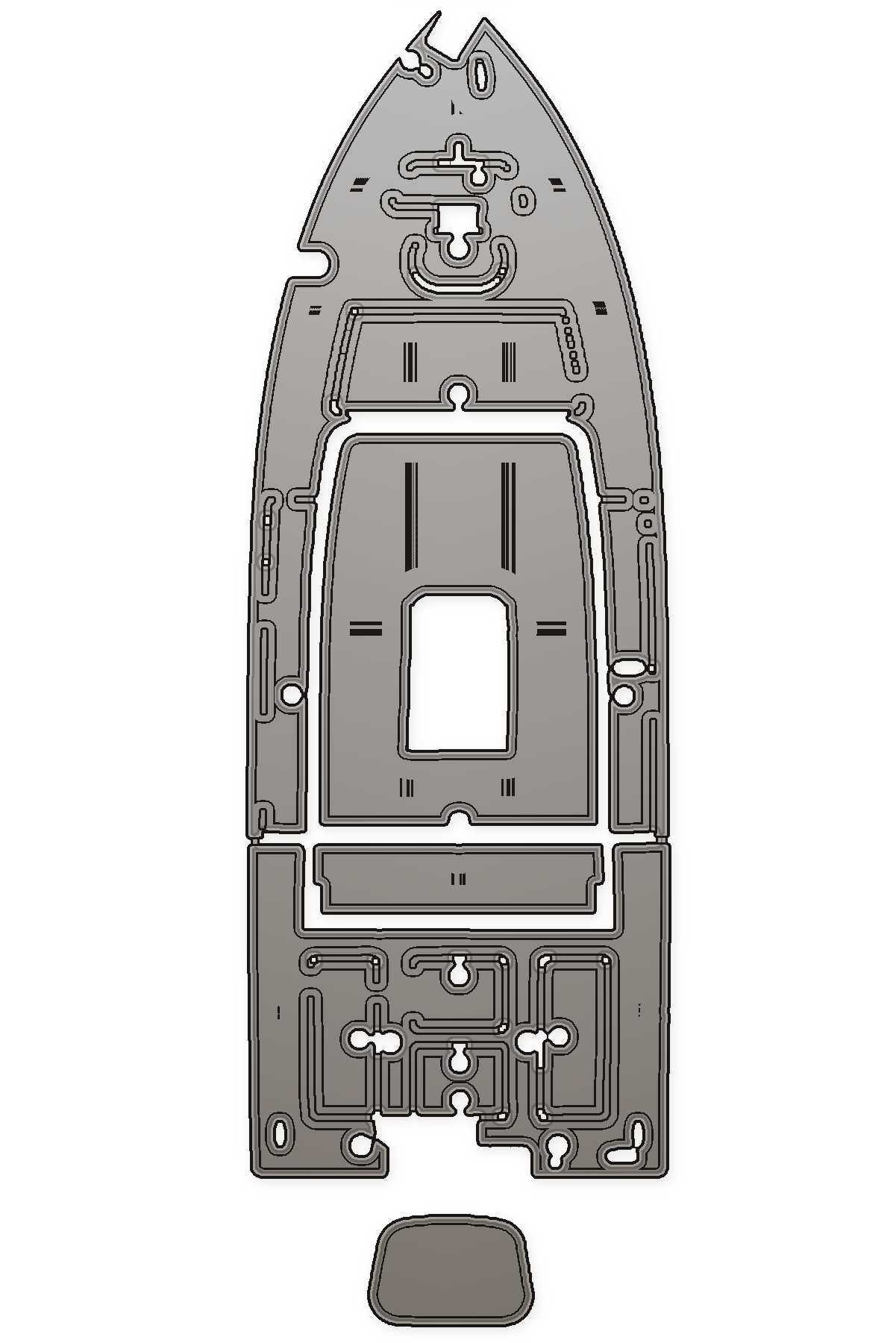 2010 Hewes 21 Redfisher Custom EVA Foam Boat Flooring