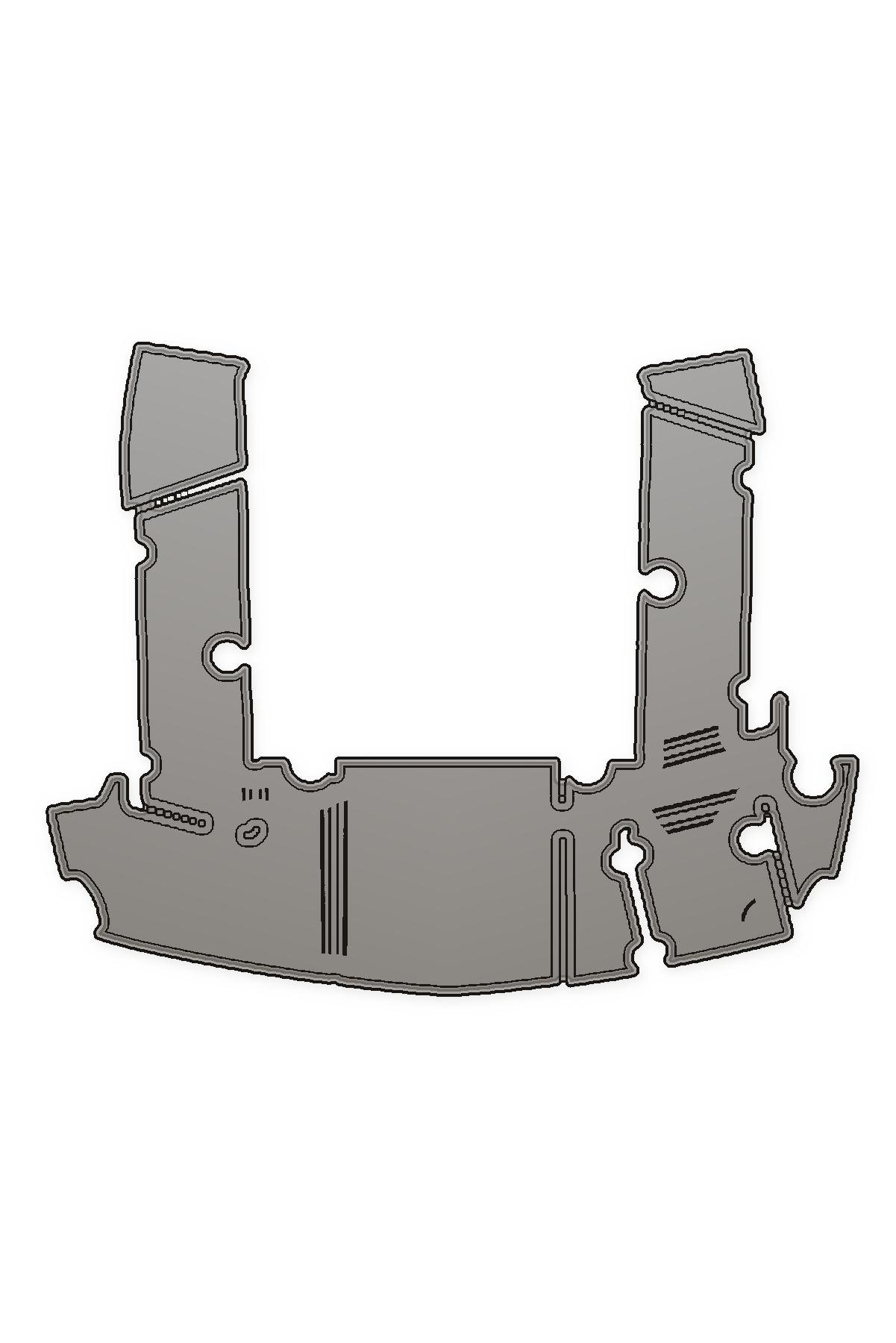 2010 Larson Lxi 238 Custom EVA Foam Boat Flooring