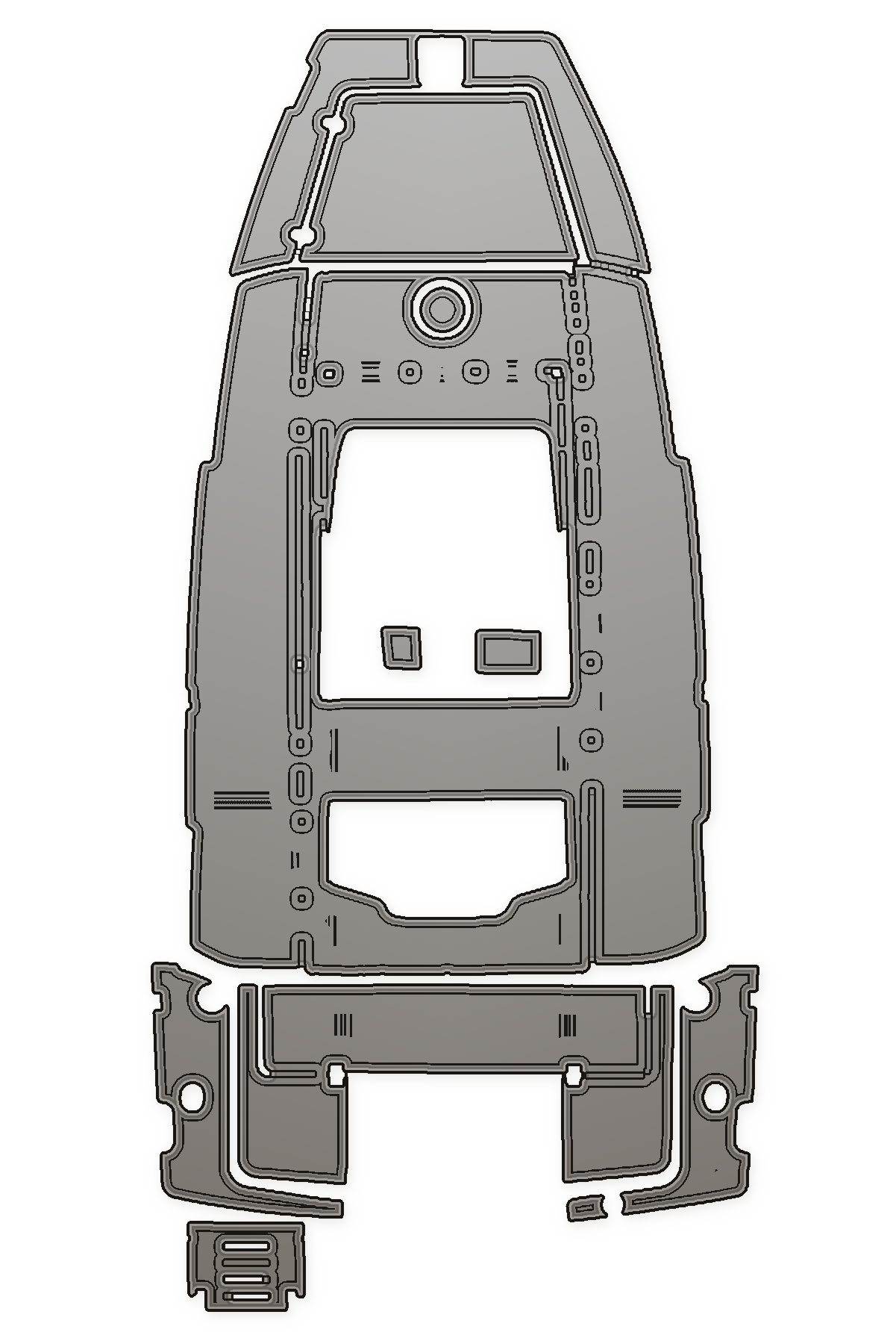 2010 Scout 191 Bay Custom EVA-schuim bootvloer