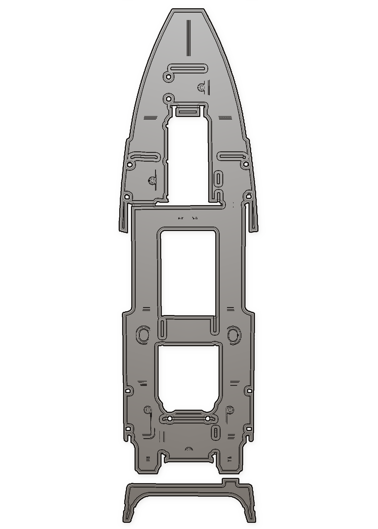 2010 Yellowfin 36 Custom EVA Foam Boat Flooring