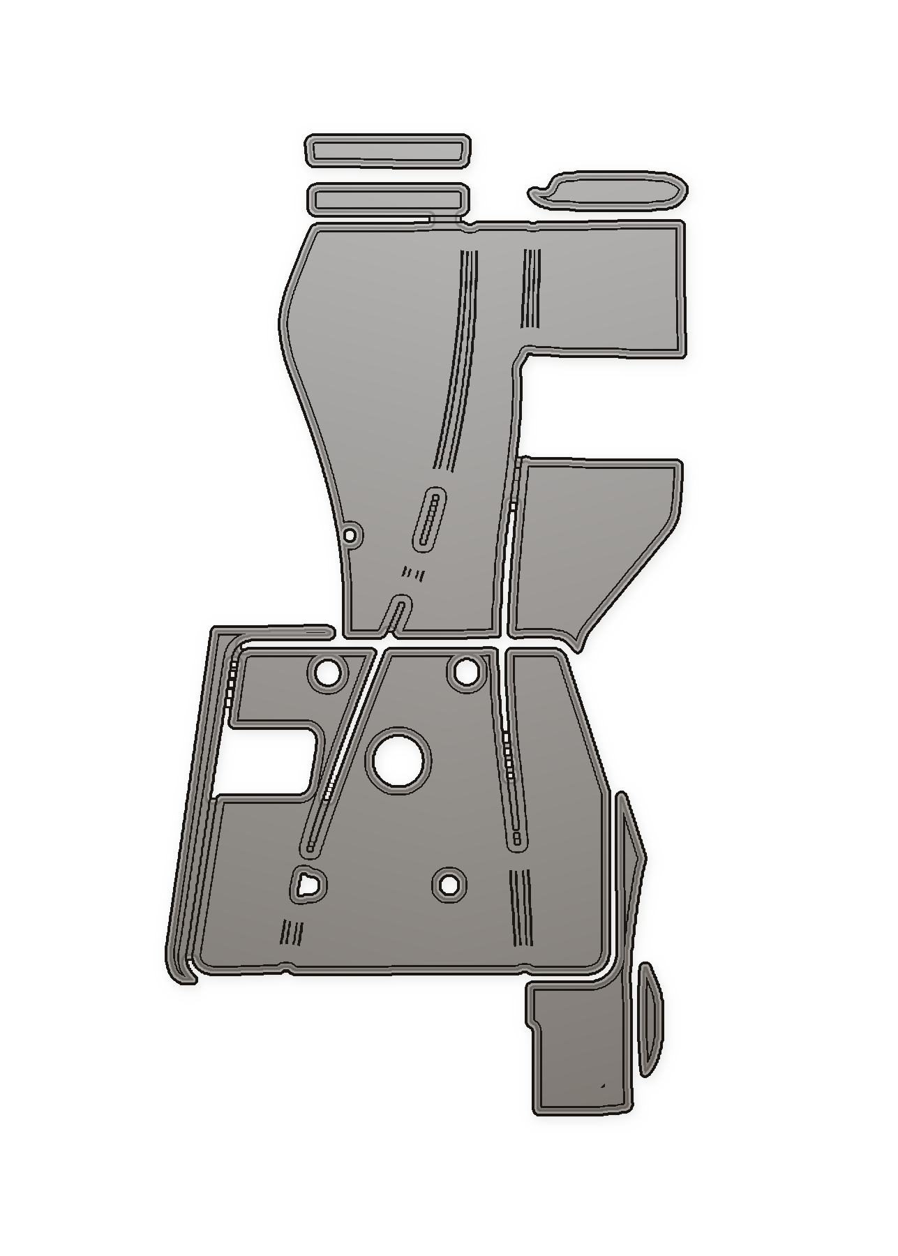 2010-2012 Bayliner 335 (2012 Fitment 658-112) Custom EVA Foam Boat Flooring