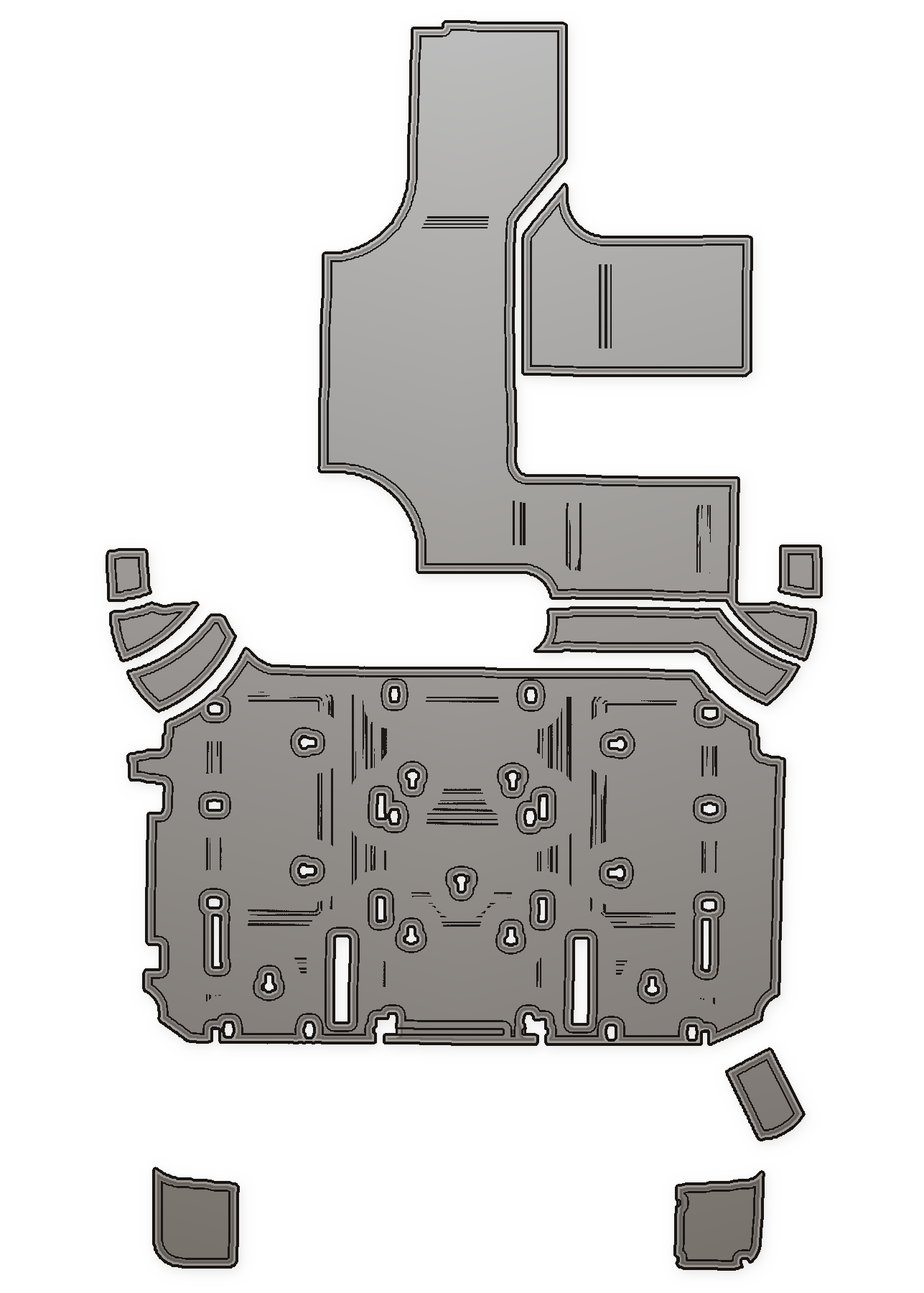 2012 Intrepid 475 Sport Custom EVA Foam Boat Flooring