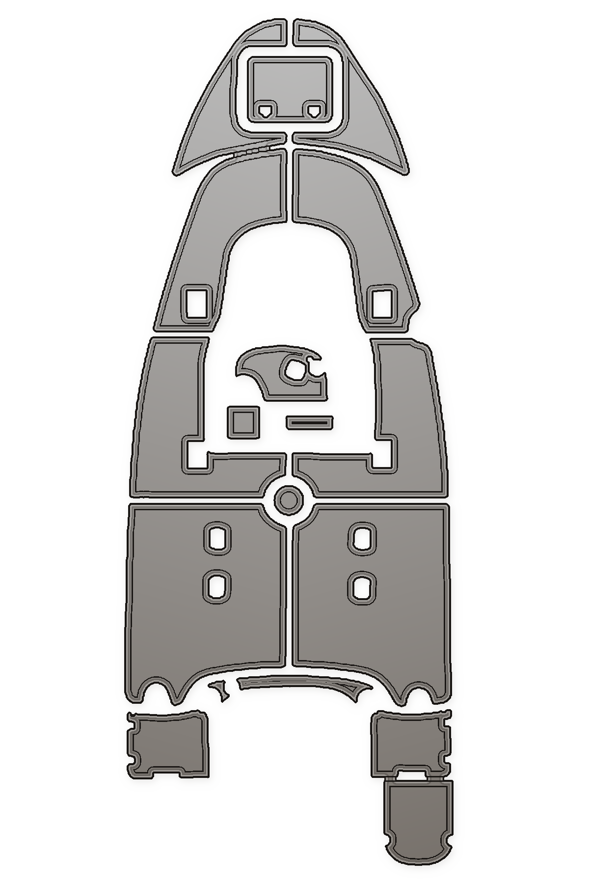 2008 Pro Line 17 Sport Custom EVA Foam Boat Flooring