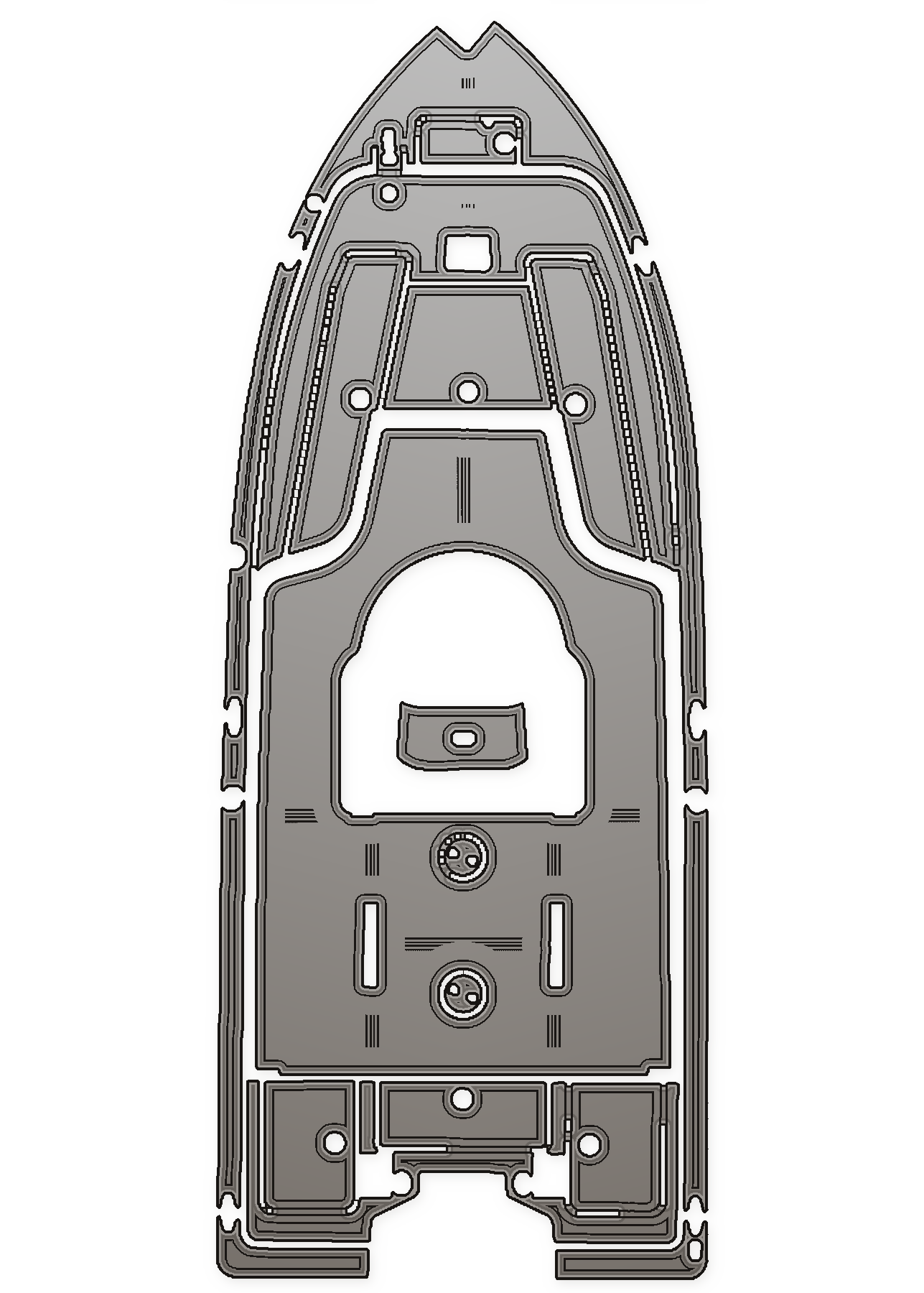 2012 Ranger 220 Bahia Custom EVA Foam Boat Flooring