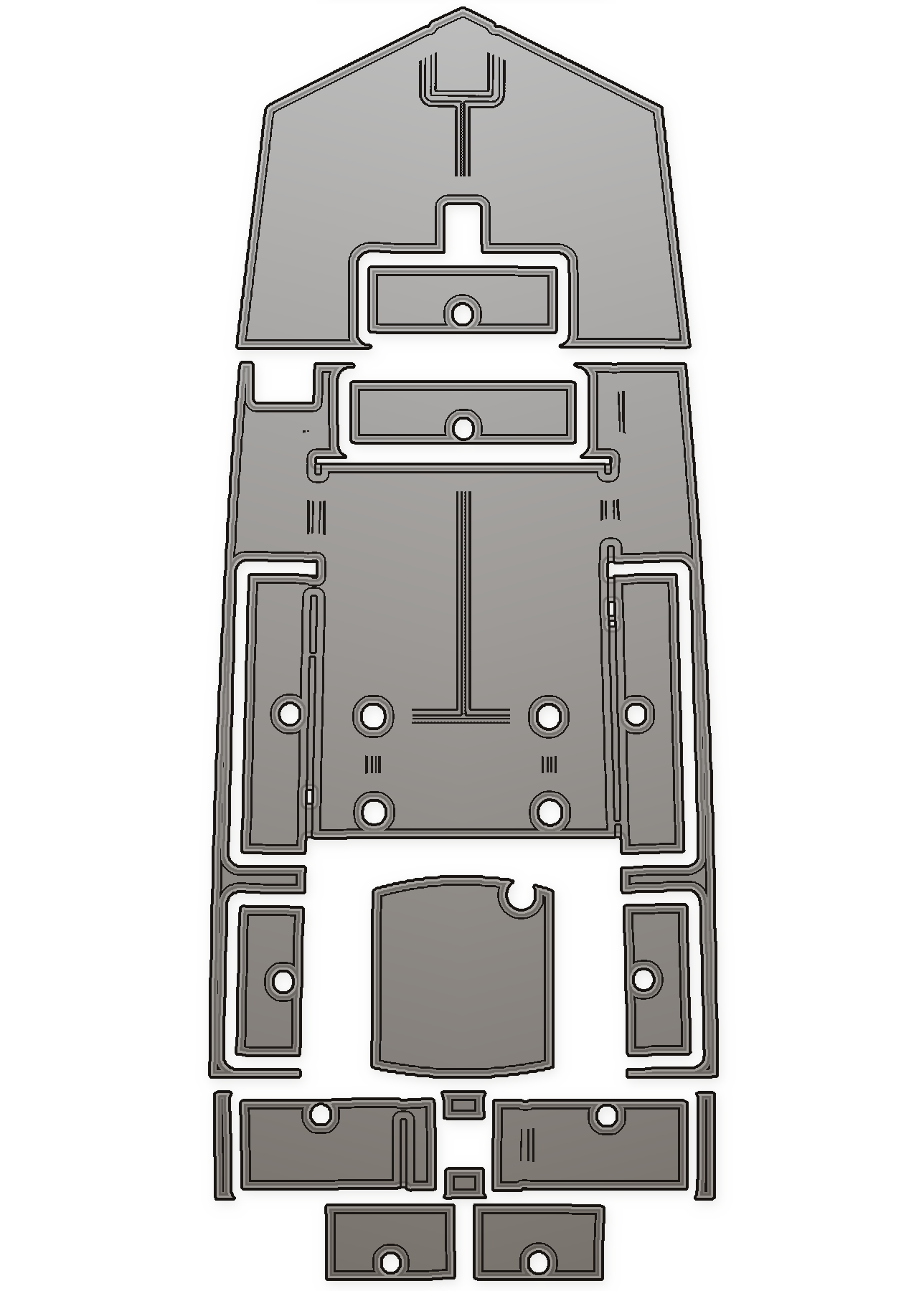 2012 SeaArk 20 Custom EVA Foam Boat Flooring